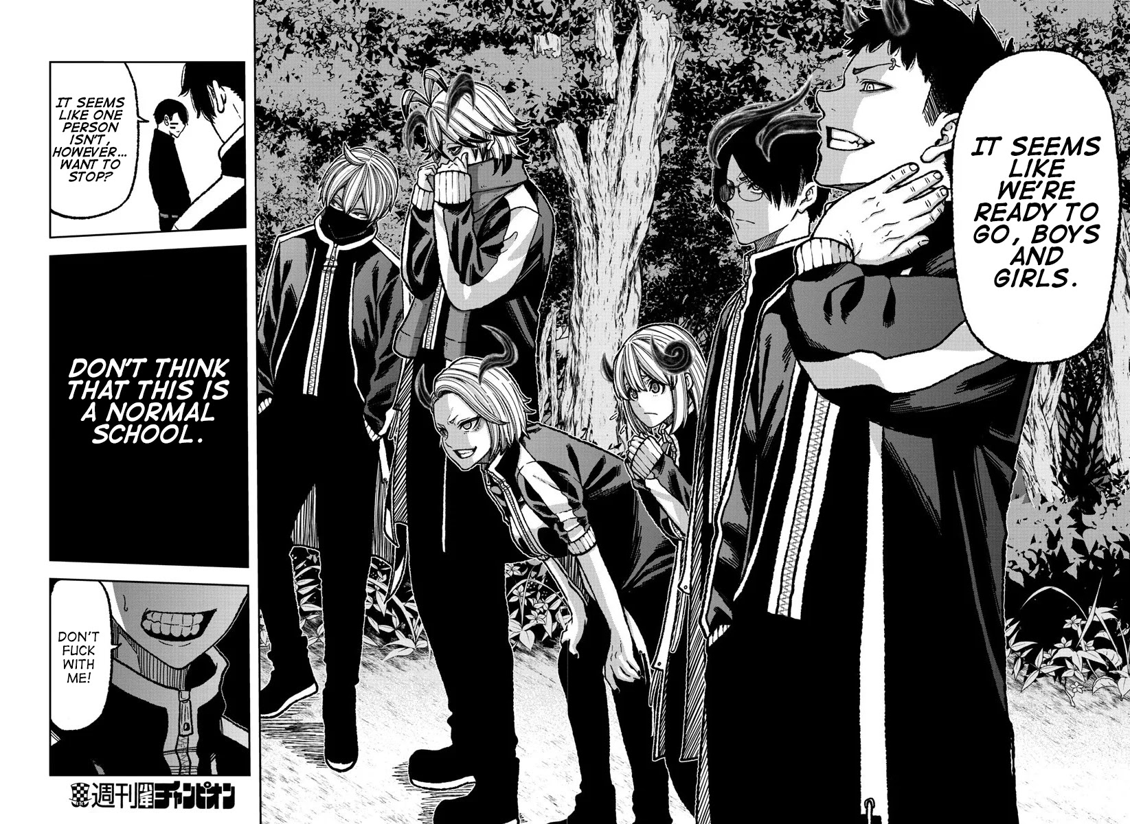 Tougen Anki Chapter 5 page 11 - Chapter 5: If you want to succeed, then keep winning