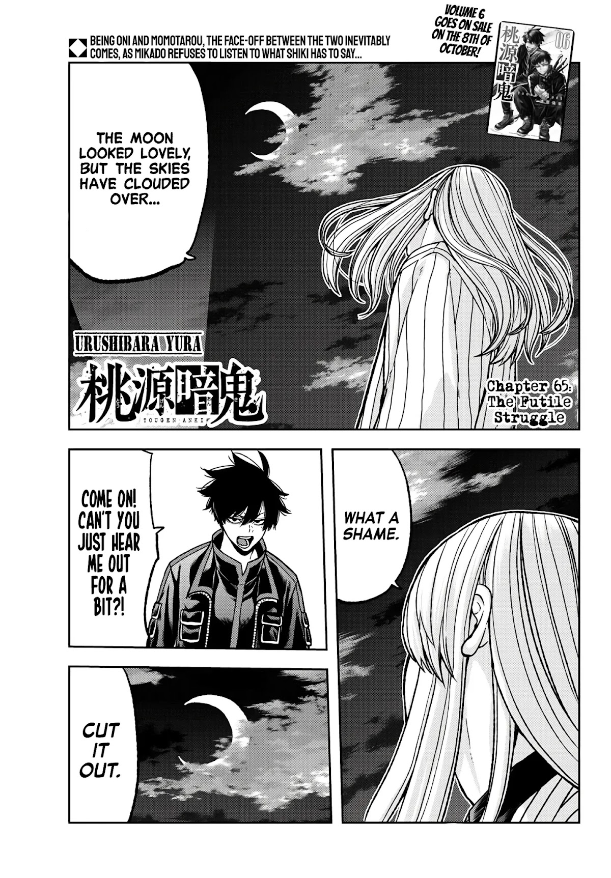 Tougen Anki Chapter 65 page 1 - Chapter 65: The Futile Struggle