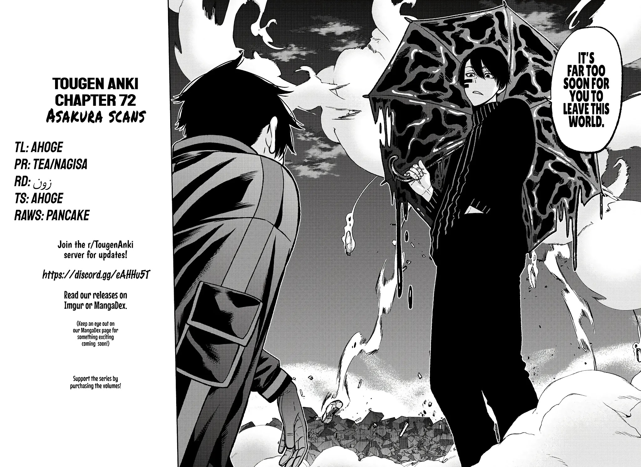 Tougen Anki Chapter 72 page 20 - Chapter 72: Don't Die on Me!