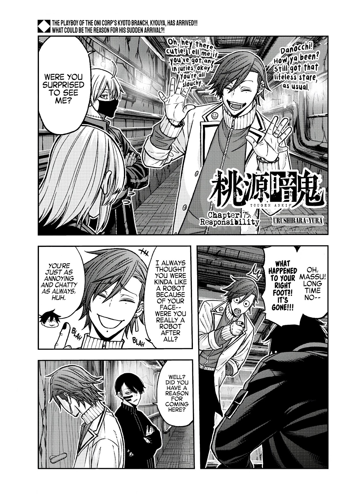 Tougen Anki Chapter 75 page 1 - Chapter 75: Responsibility