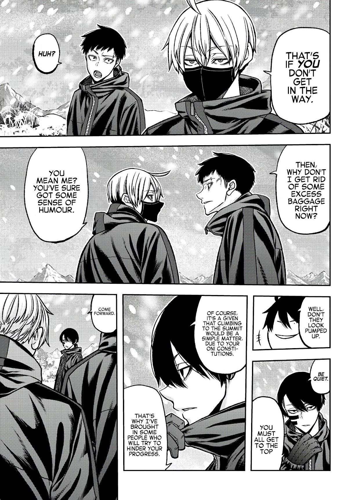 Tougen Anki Chapter 78 page 4 - Chapter 78: Go, Go, Snowy Mountain!