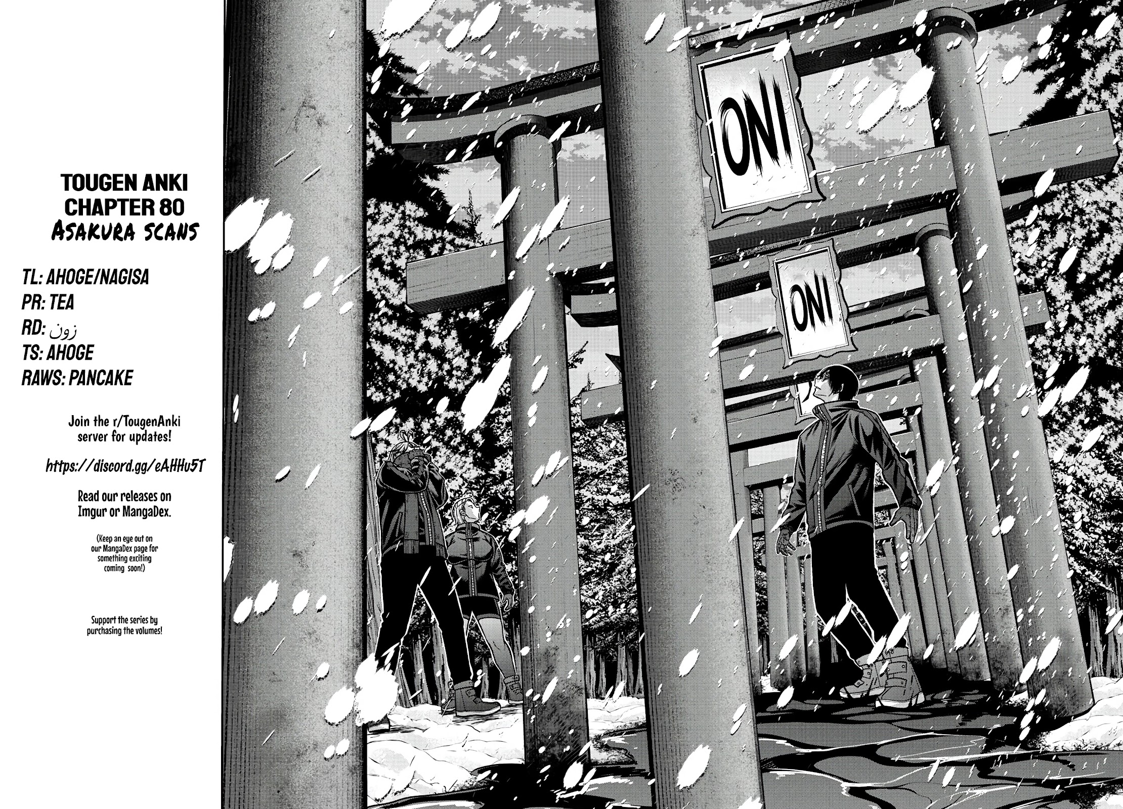 Tougen Anki Chapter 80 page 19 - Chapter 80: Unforeseen
