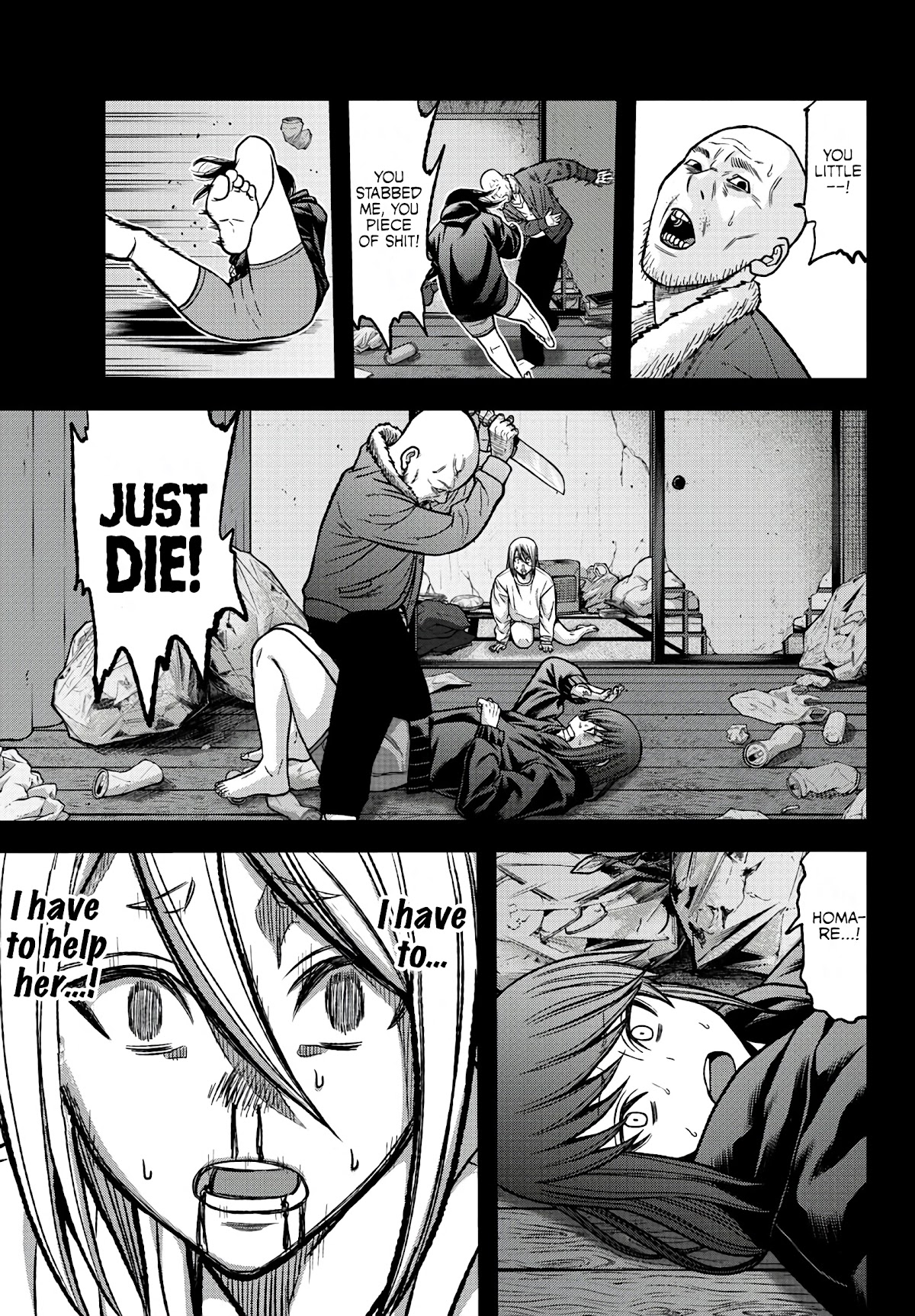 Tougen Anki Chapter 84 page 13 - Chapter 84: Scars