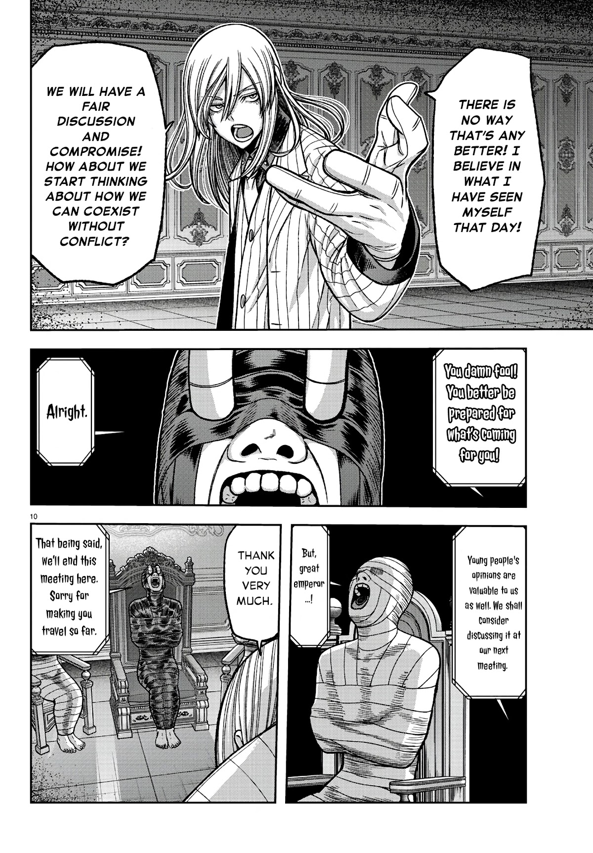 Tougen Anki Chapter 89 page 10 - Chapter 89: Audience