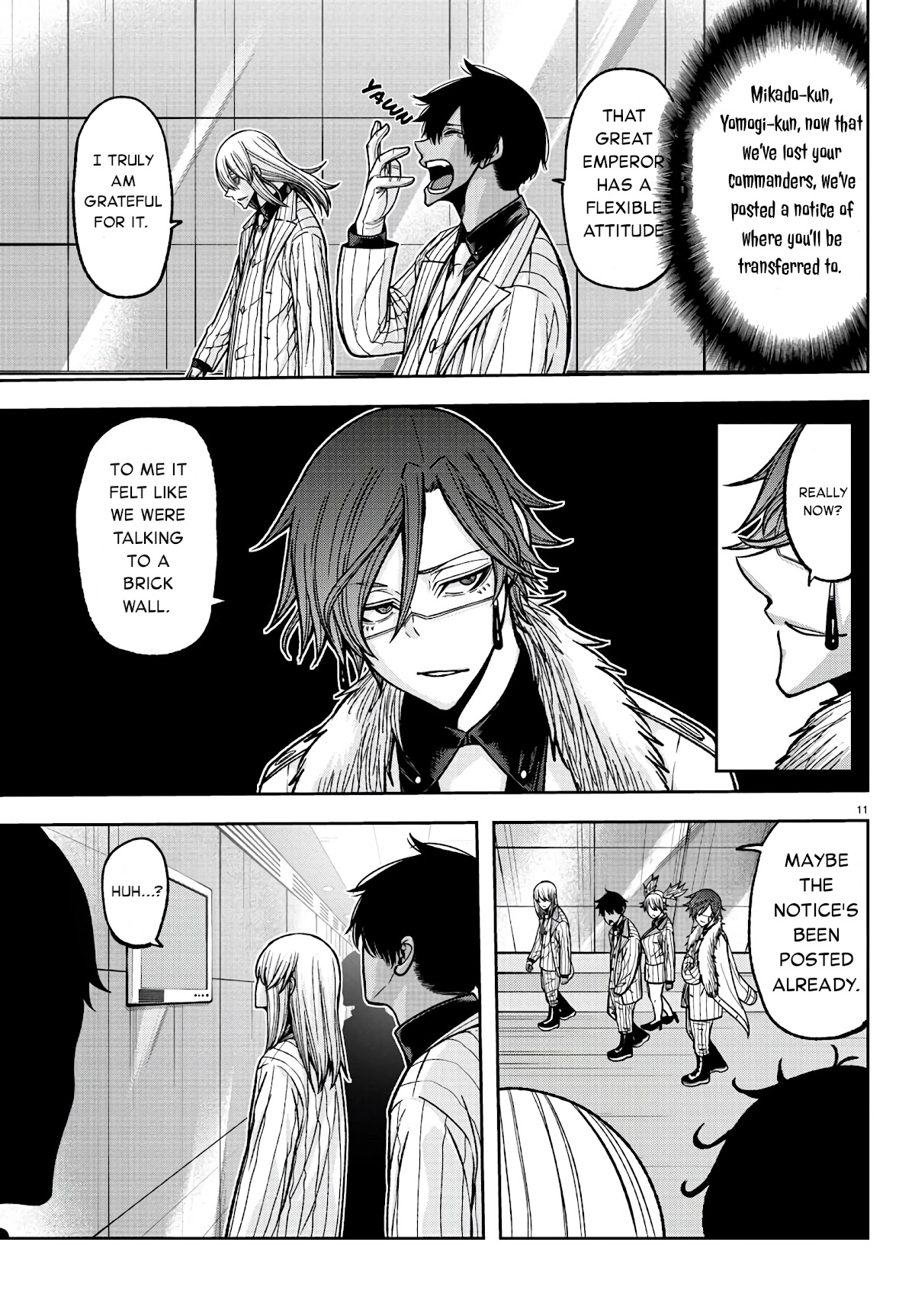 Tougen Anki Chapter 89 page 11 - Chapter 89: Audience