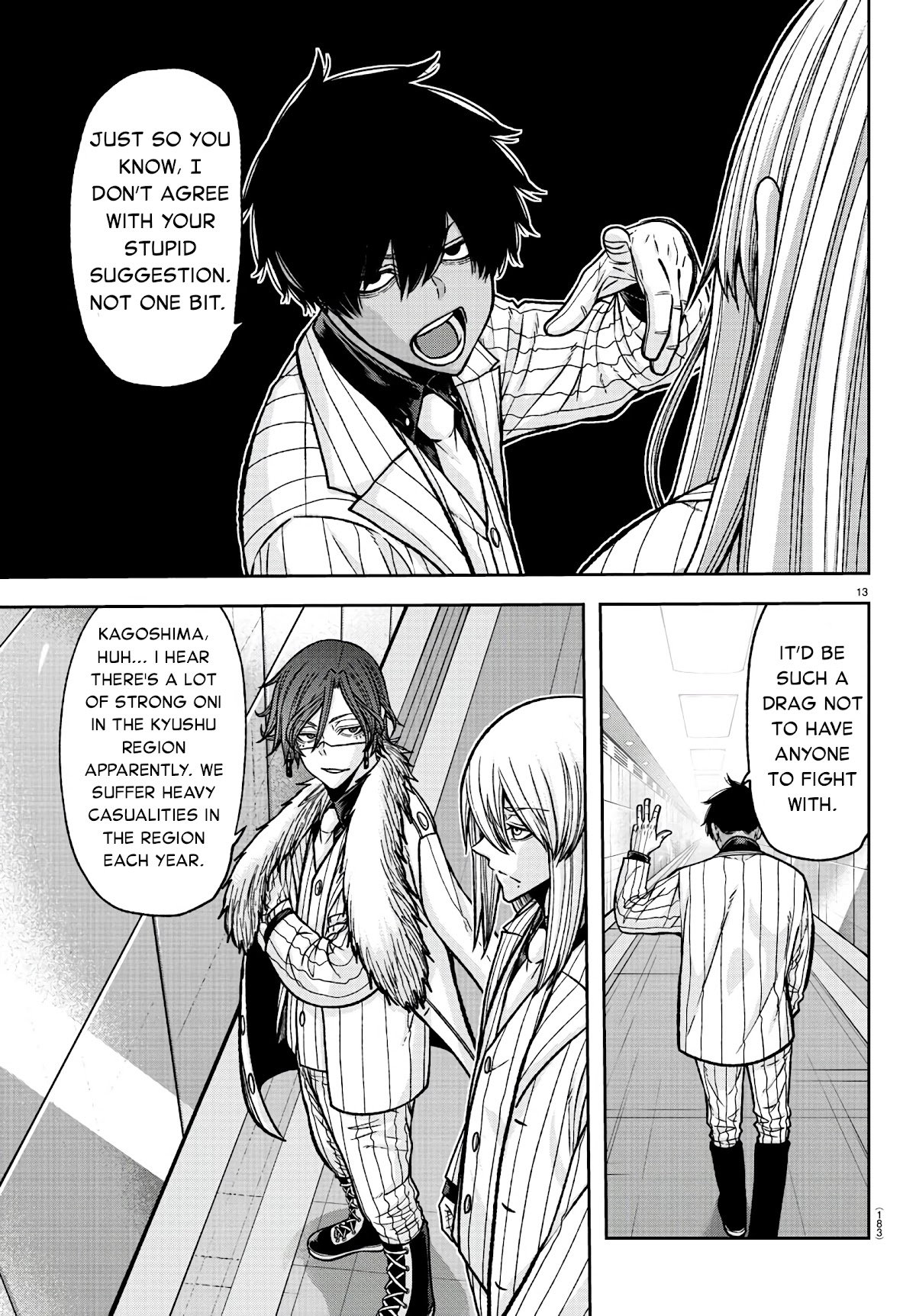 Tougen Anki Chapter 89 page 13 - Chapter 89: Audience
