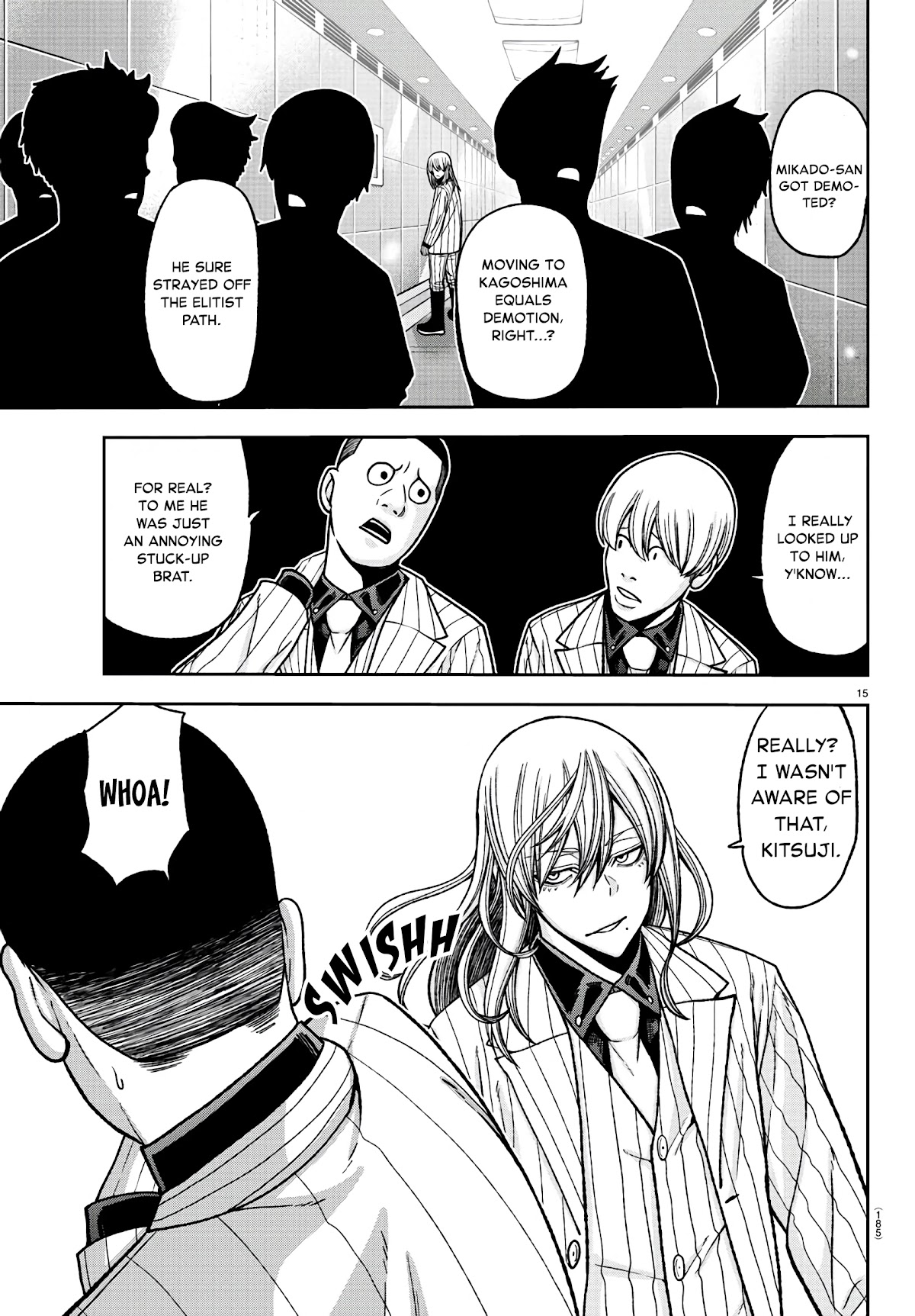 Tougen Anki Chapter 89 page 15 - Chapter 89: Audience