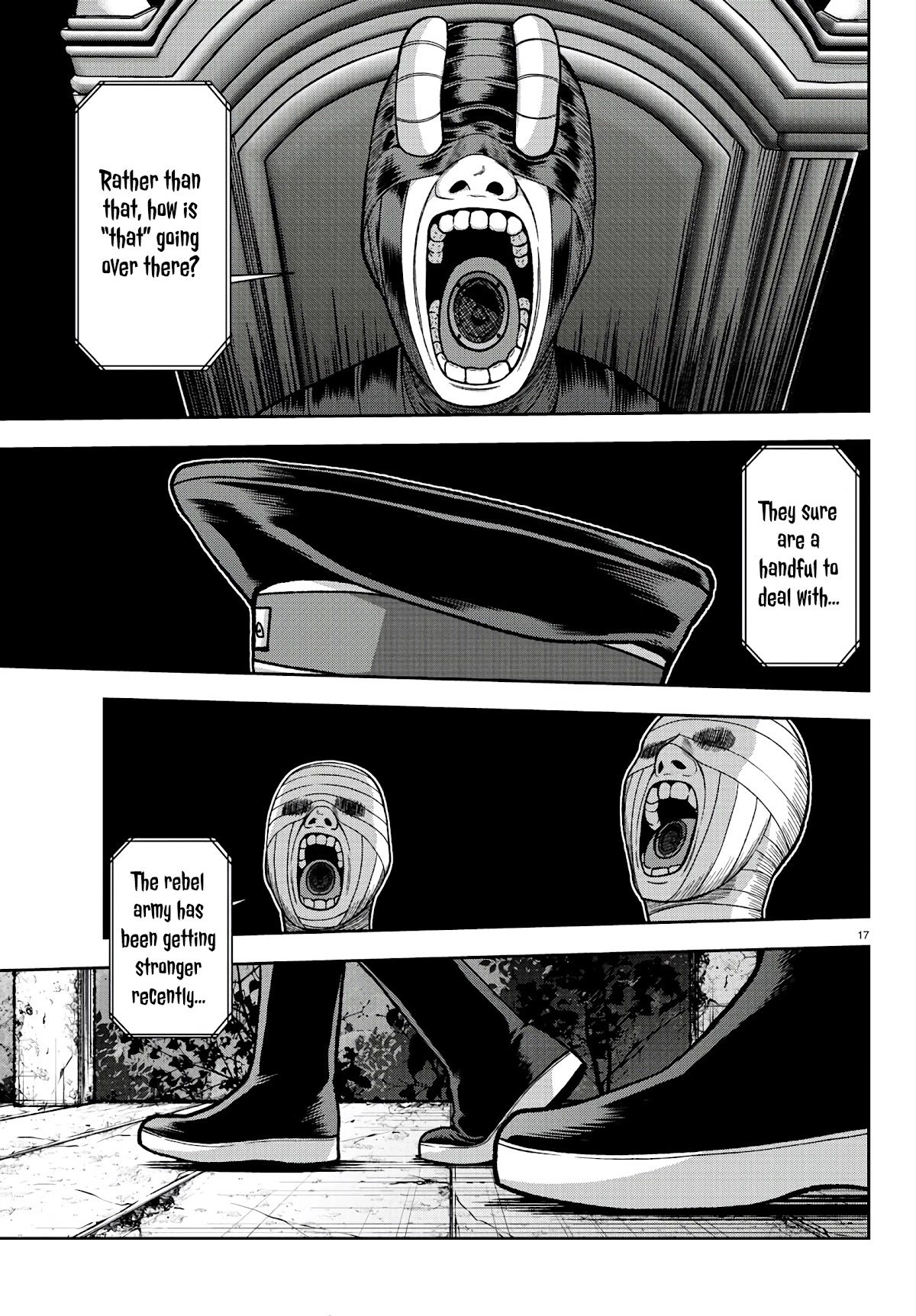 Tougen Anki Chapter 89 page 17 - Chapter 89: Audience