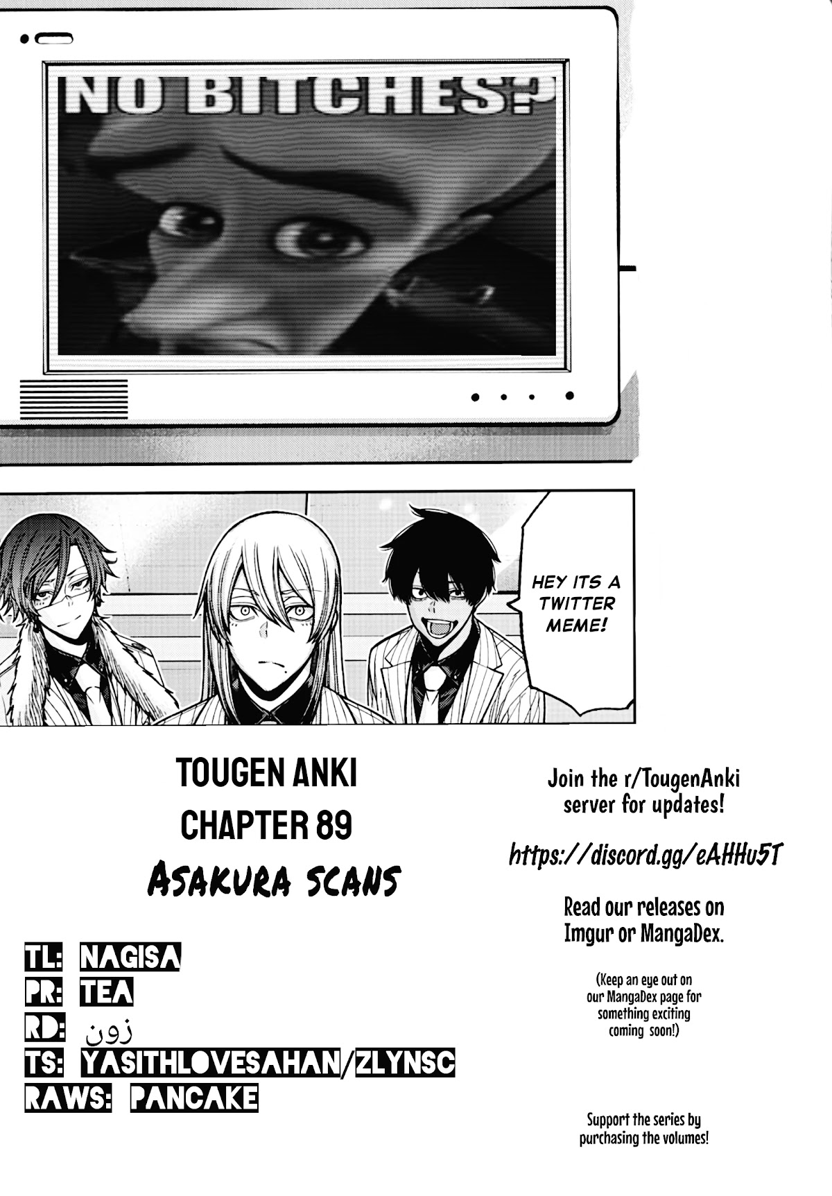 Tougen Anki Chapter 89 page 21 - Chapter 89: Audience