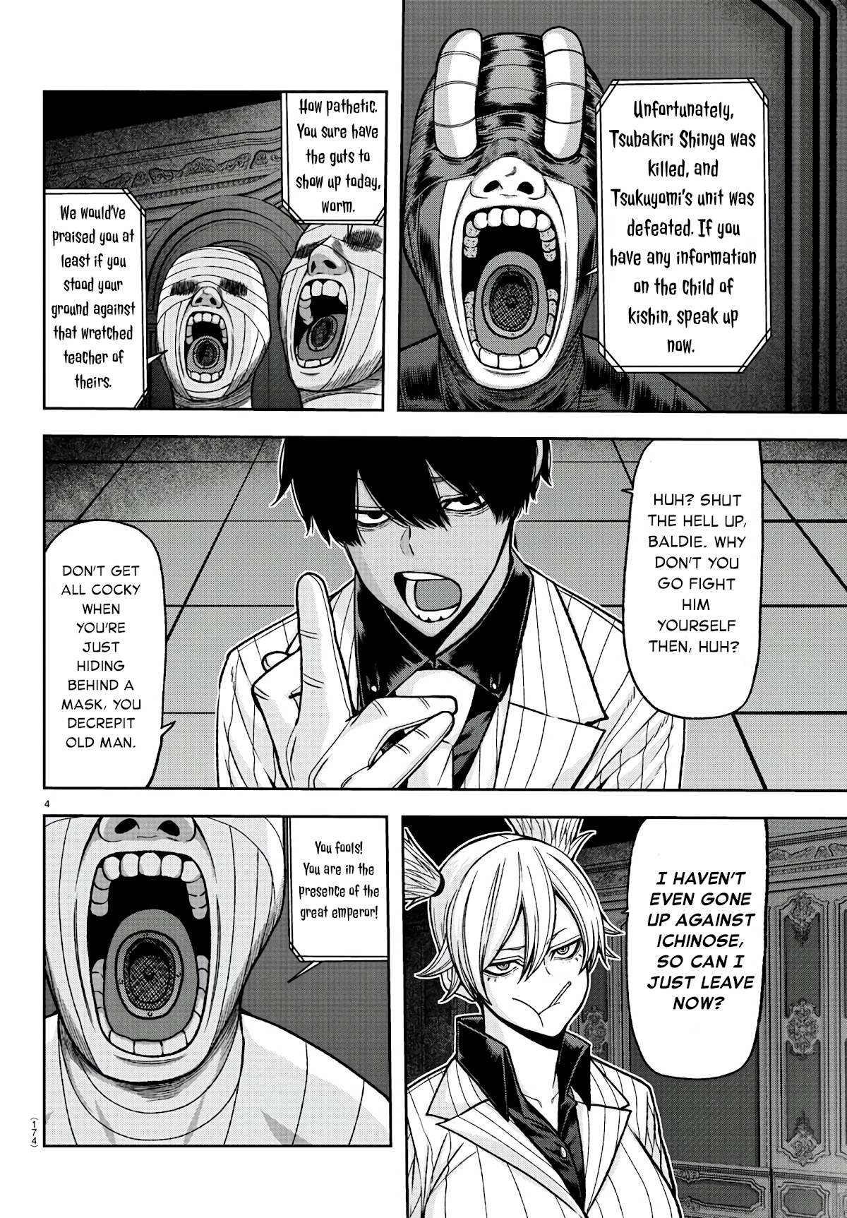Tougen Anki Chapter 89 page 4 - Chapter 89: Audience