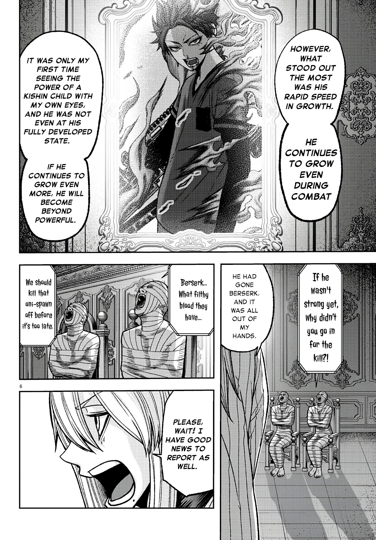 Tougen Anki Chapter 89 page 6 - Chapter 89: Audience