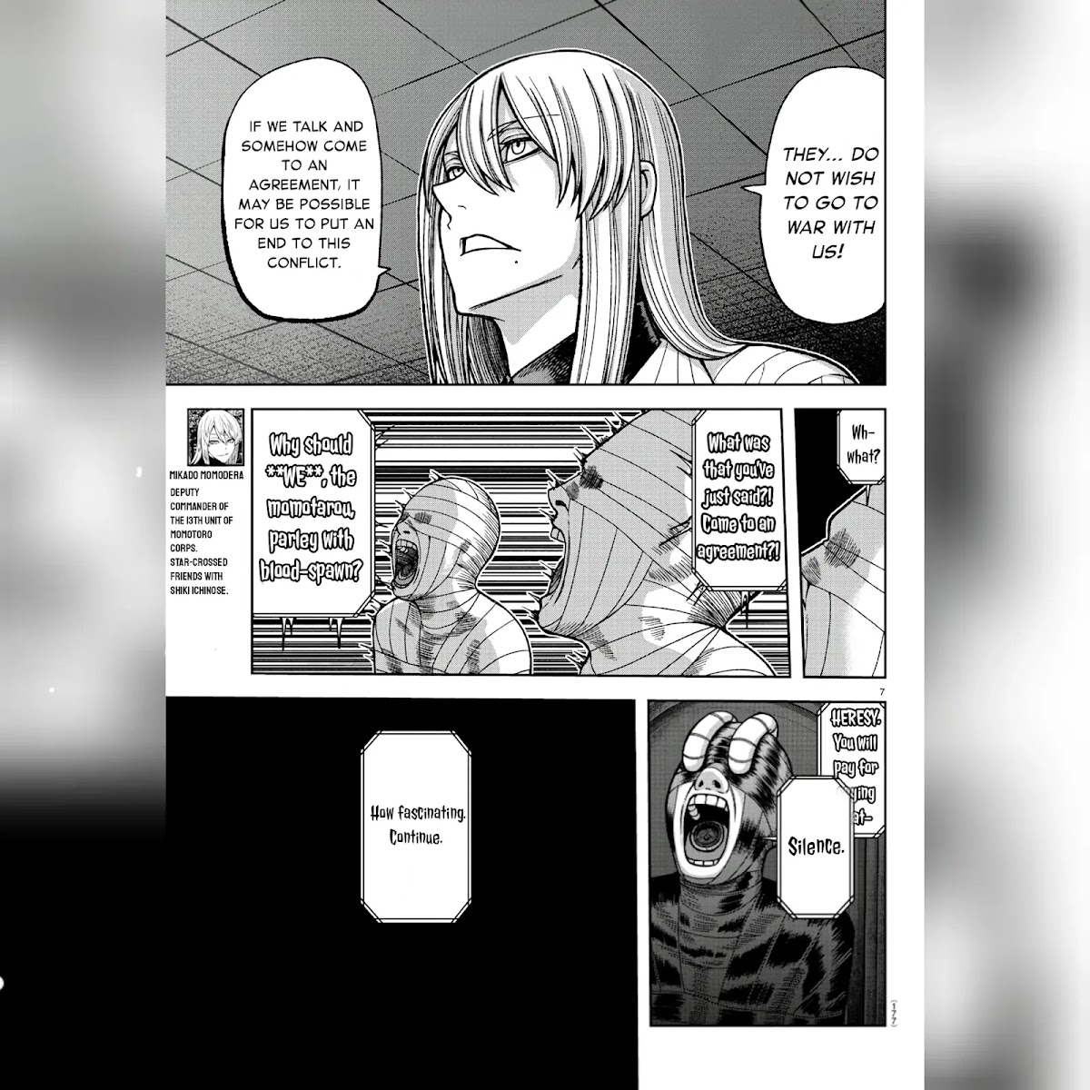 Tougen Anki Chapter 89 page 7 - Chapter 89: Audience