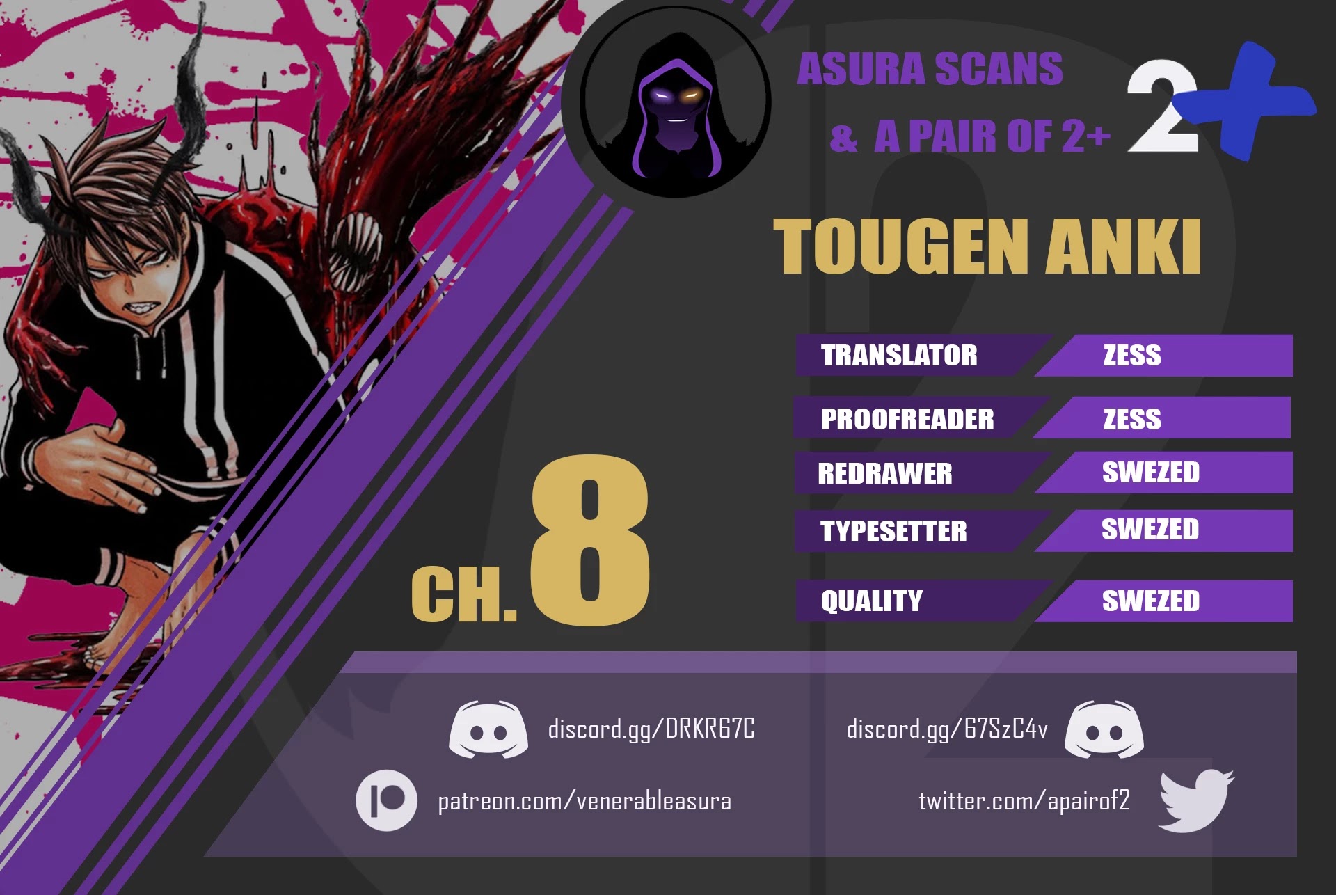Tougen Anki Chapter 9 page 20 - Chapter 9: I'm... Just getting started!