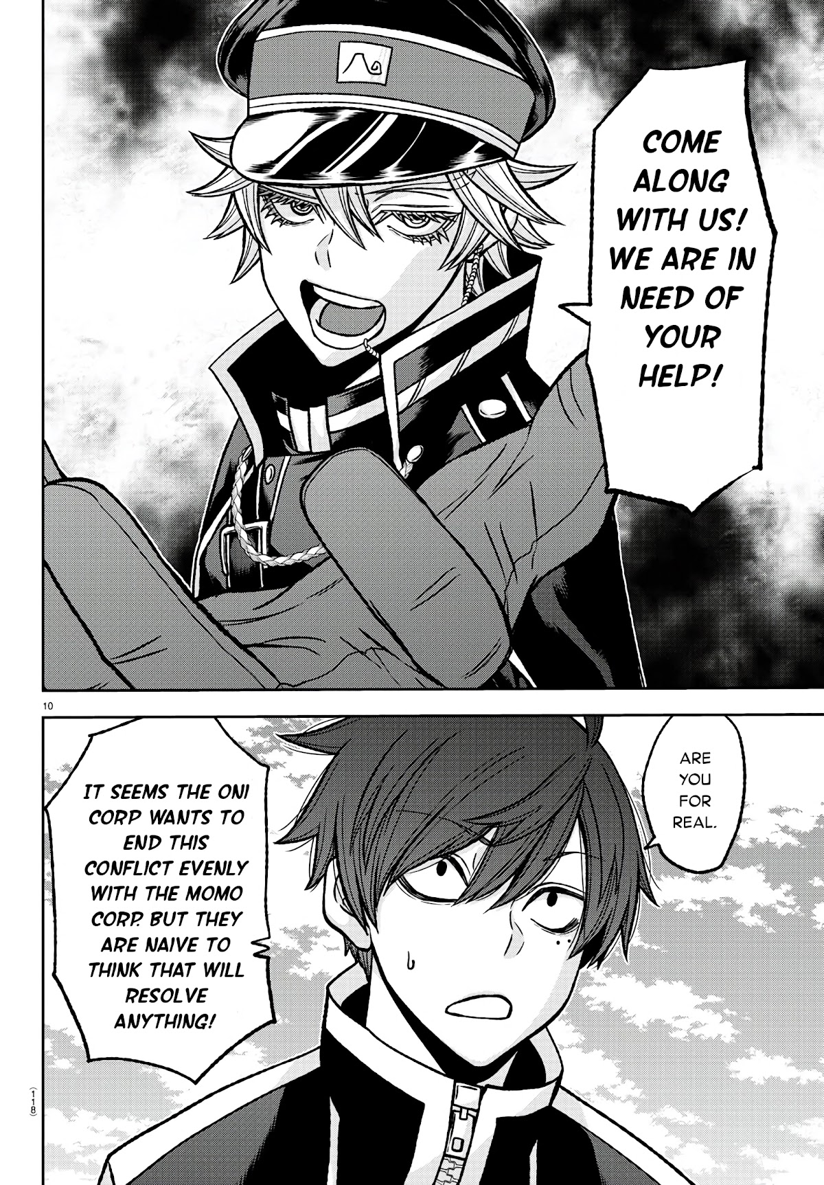 Tougen Anki Chapter 91 page 10 - Chapter 91: When Shiki met Hayate