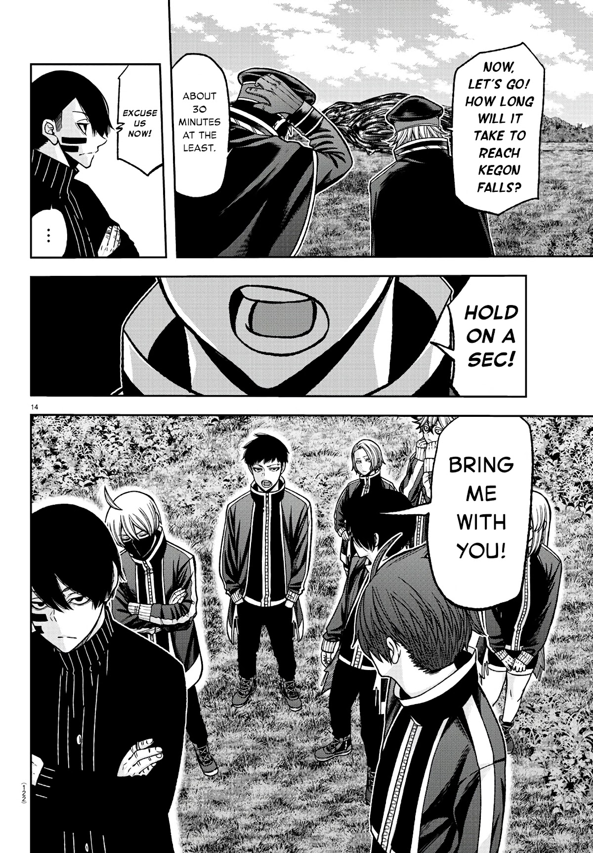 Tougen Anki Chapter 91 page 14 - Chapter 91: When Shiki met Hayate
