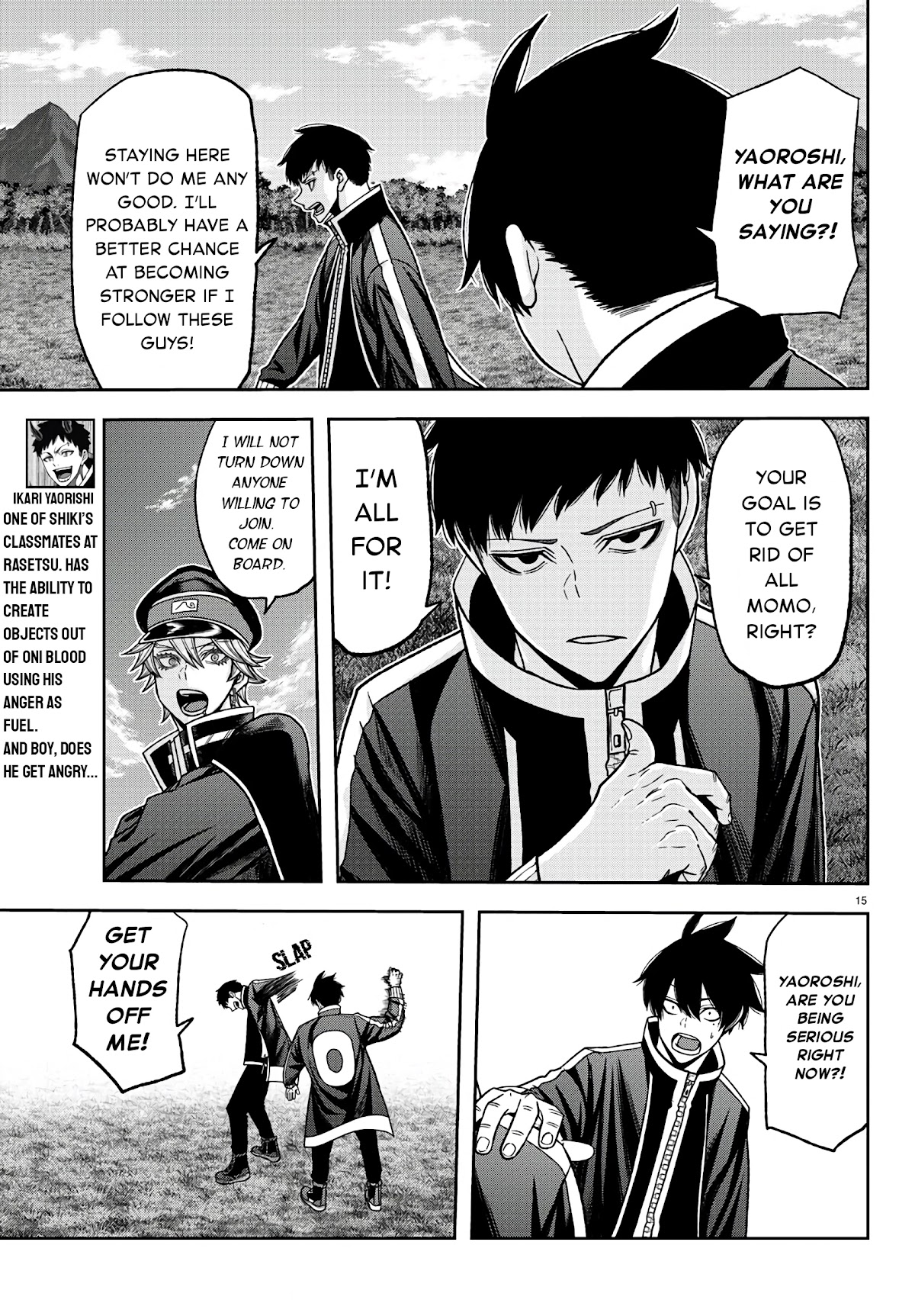 Tougen Anki Chapter 91 page 15 - Chapter 91: When Shiki met Hayate