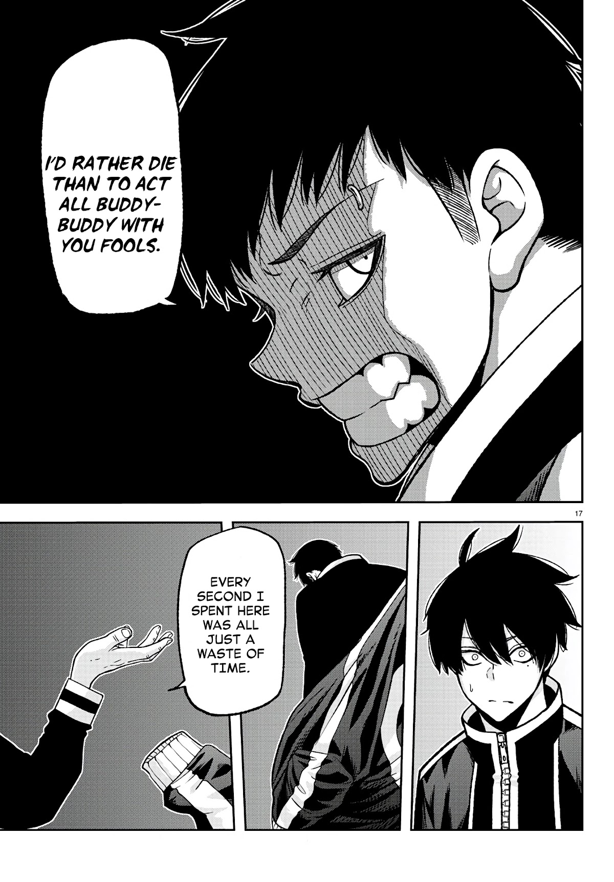 Tougen Anki Chapter 91 page 17 - Chapter 91: When Shiki met Hayate