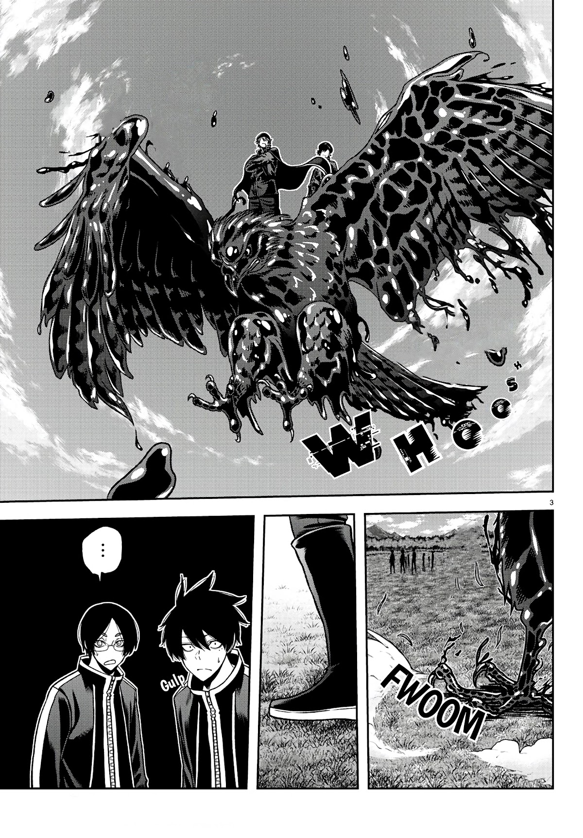 Tougen Anki Chapter 91 page 3 - Chapter 91: When Shiki met Hayate