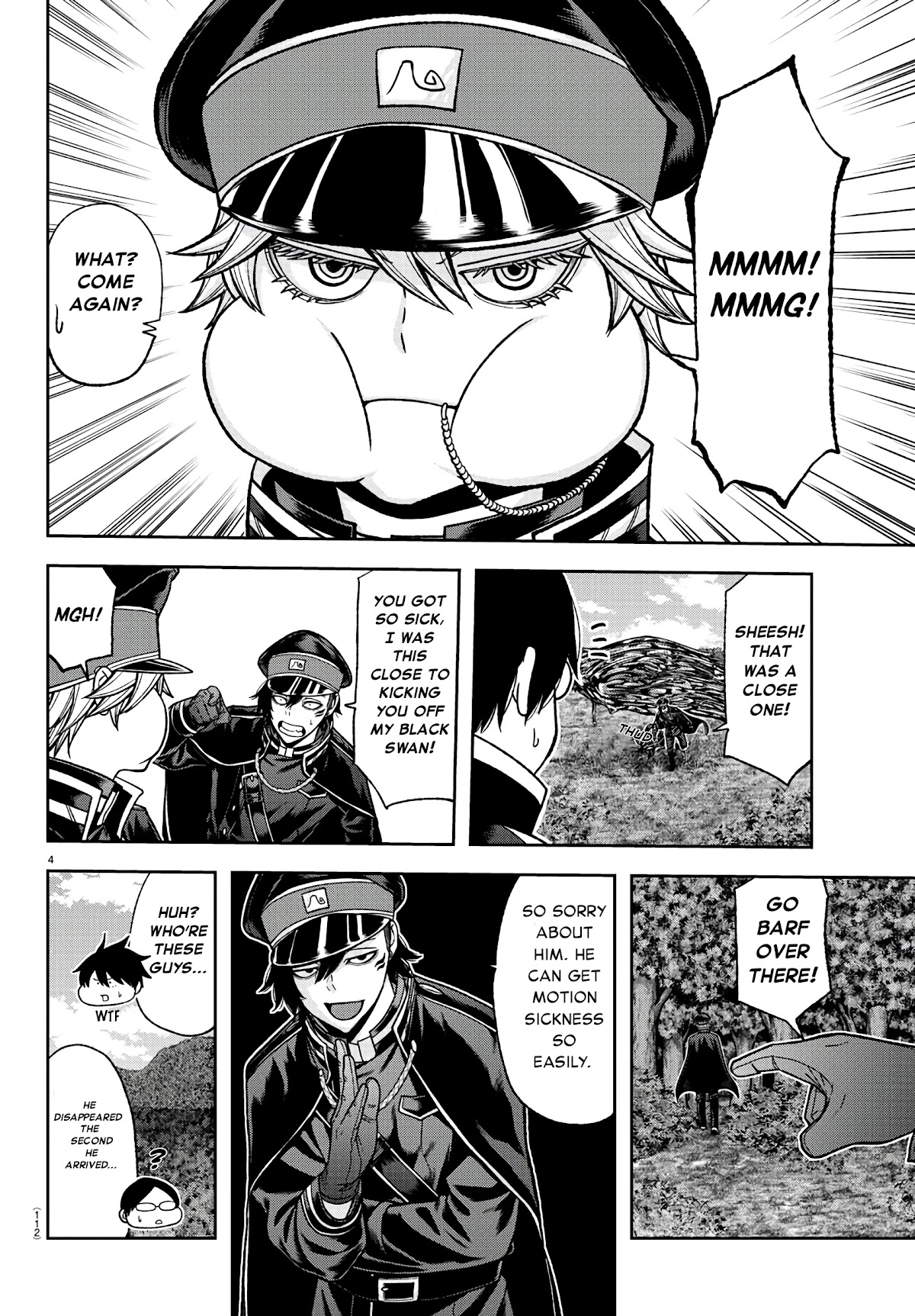 Tougen Anki Chapter 91 page 4 - Chapter 91: When Shiki met Hayate