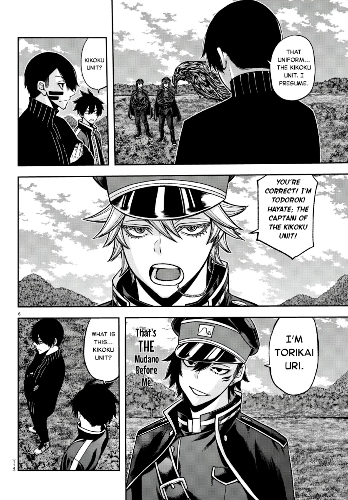 Tougen Anki Chapter 91 page 6 - Chapter 91: When Shiki met Hayate