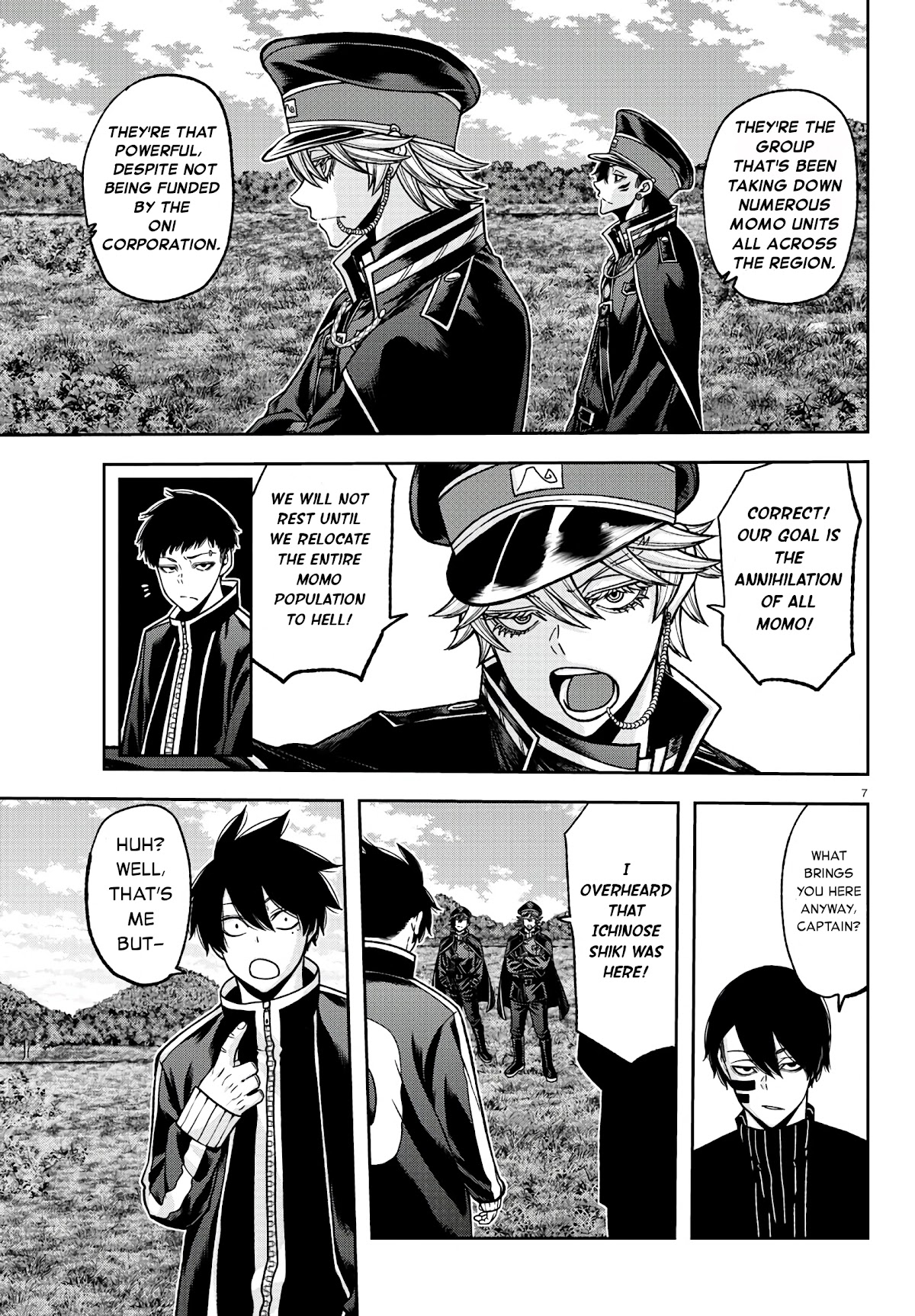 Tougen Anki Chapter 91 page 7 - Chapter 91: When Shiki met Hayate