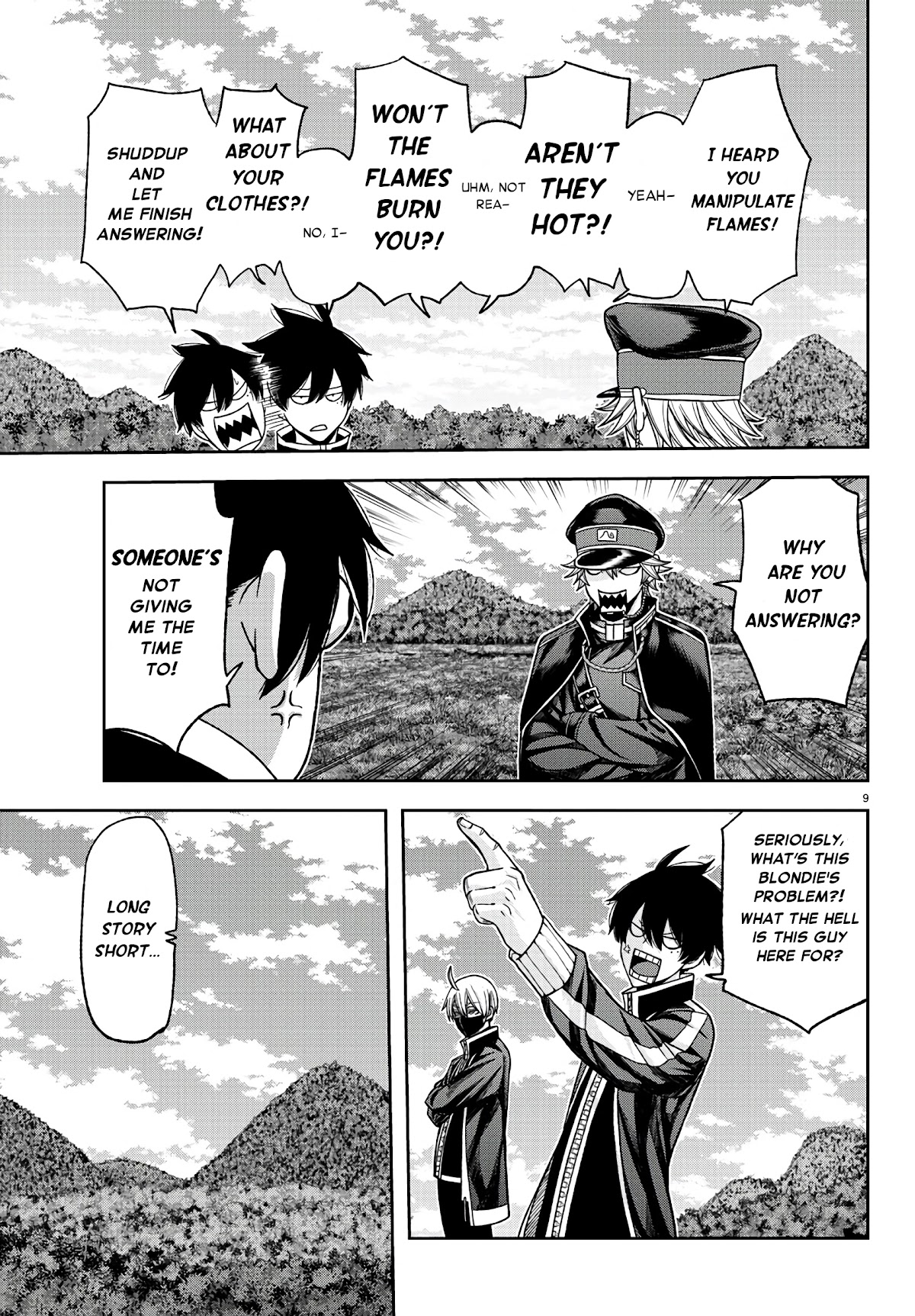 Tougen Anki Chapter 91 page 9 - Chapter 91: When Shiki met Hayate