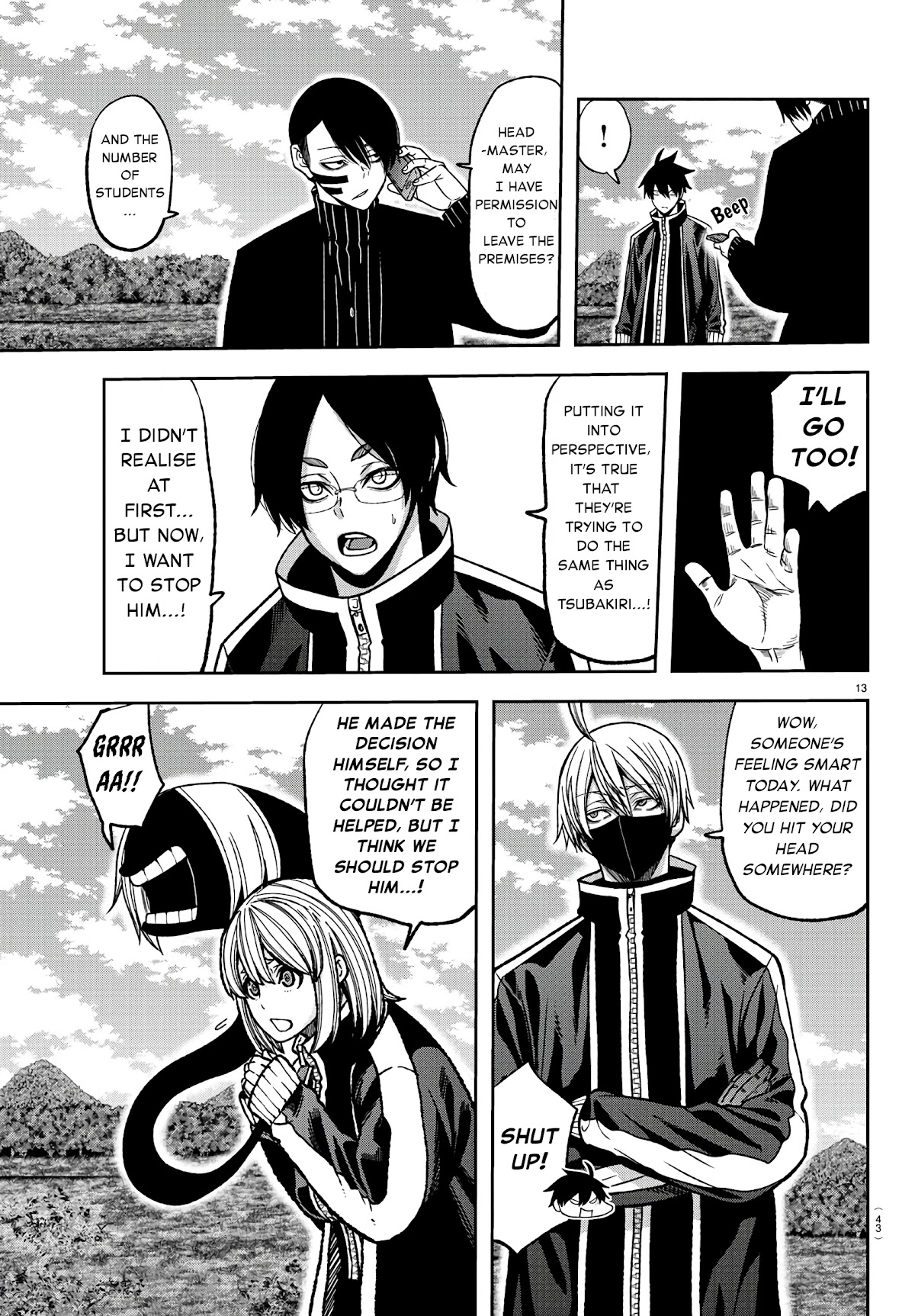 Tougen Anki Chapter 92 page 13 - Chapter 92: Prodigal Son