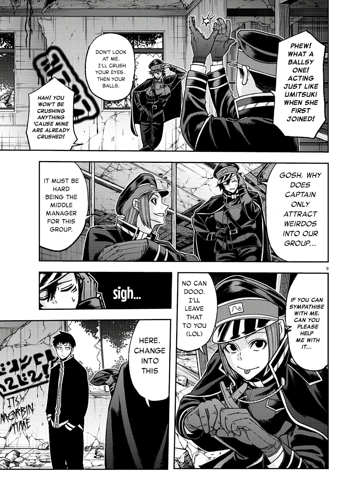 Tougen Anki Chapter 93 page 10 - Chapter 93: Fresh blood