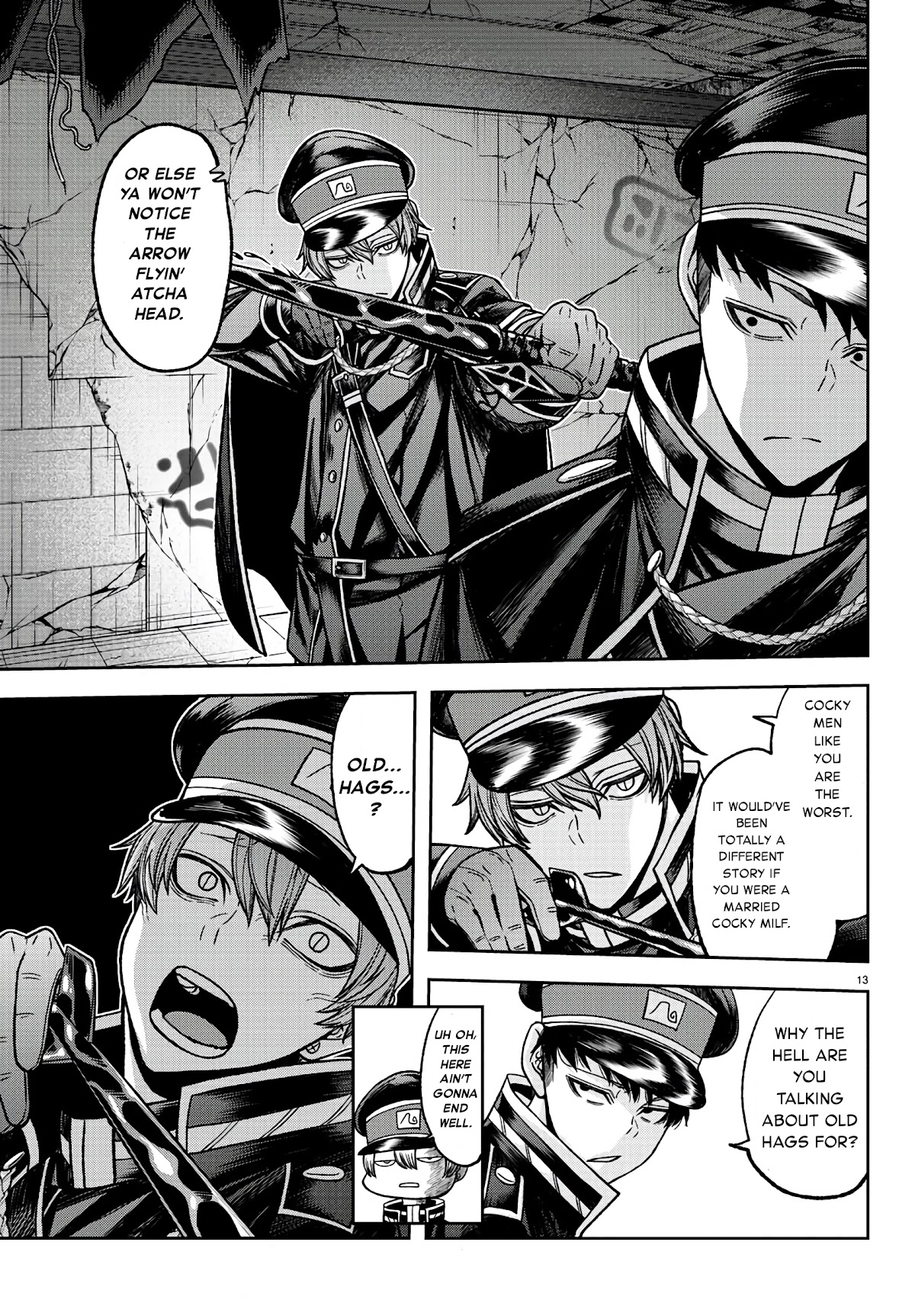 Tougen Anki Chapter 93 page 14 - Chapter 93: Fresh blood