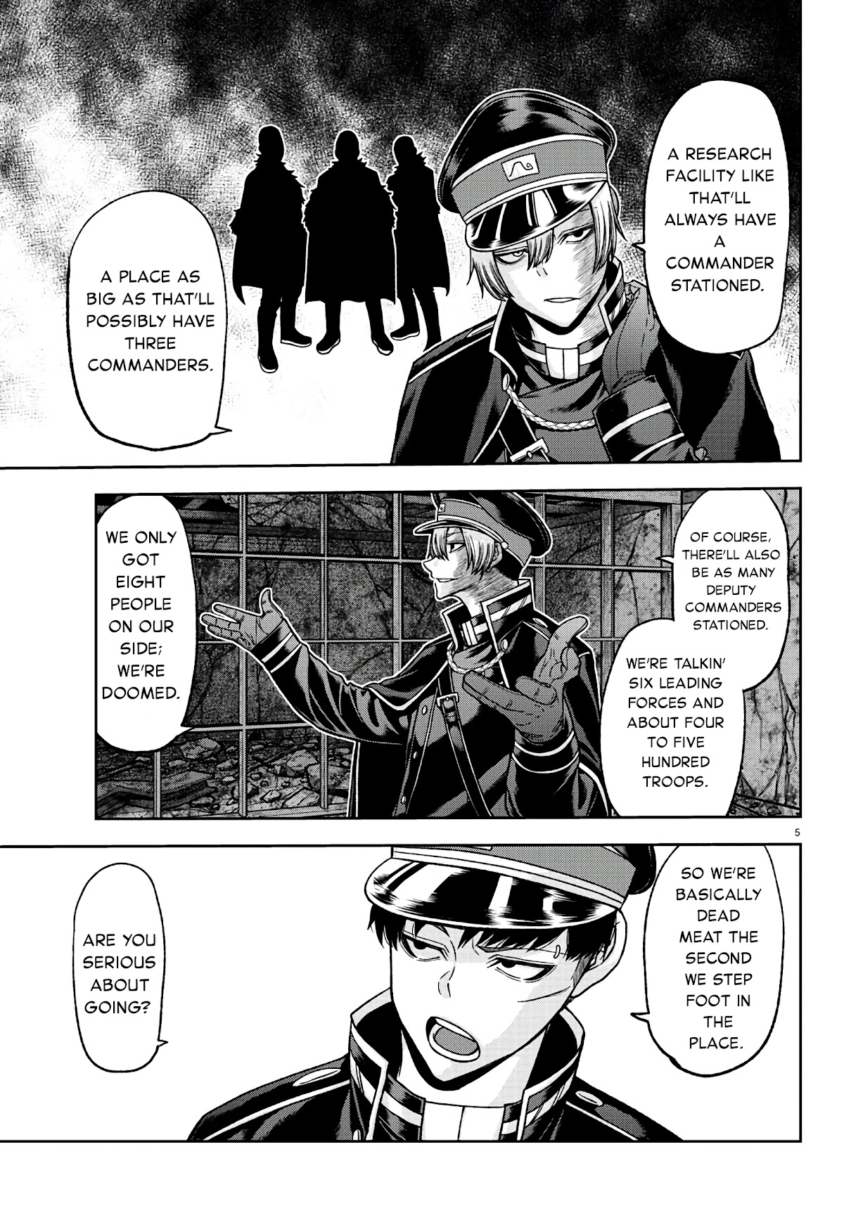 Tougen Anki Chapter 94 page 5 - Chapter 94: Night Flight