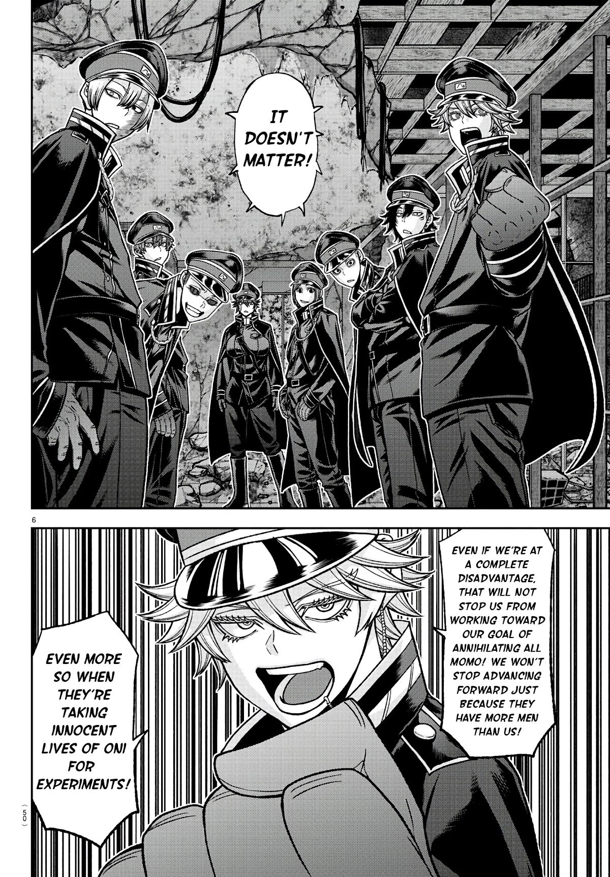 Tougen Anki Chapter 94 page 6 - Chapter 94: Night Flight