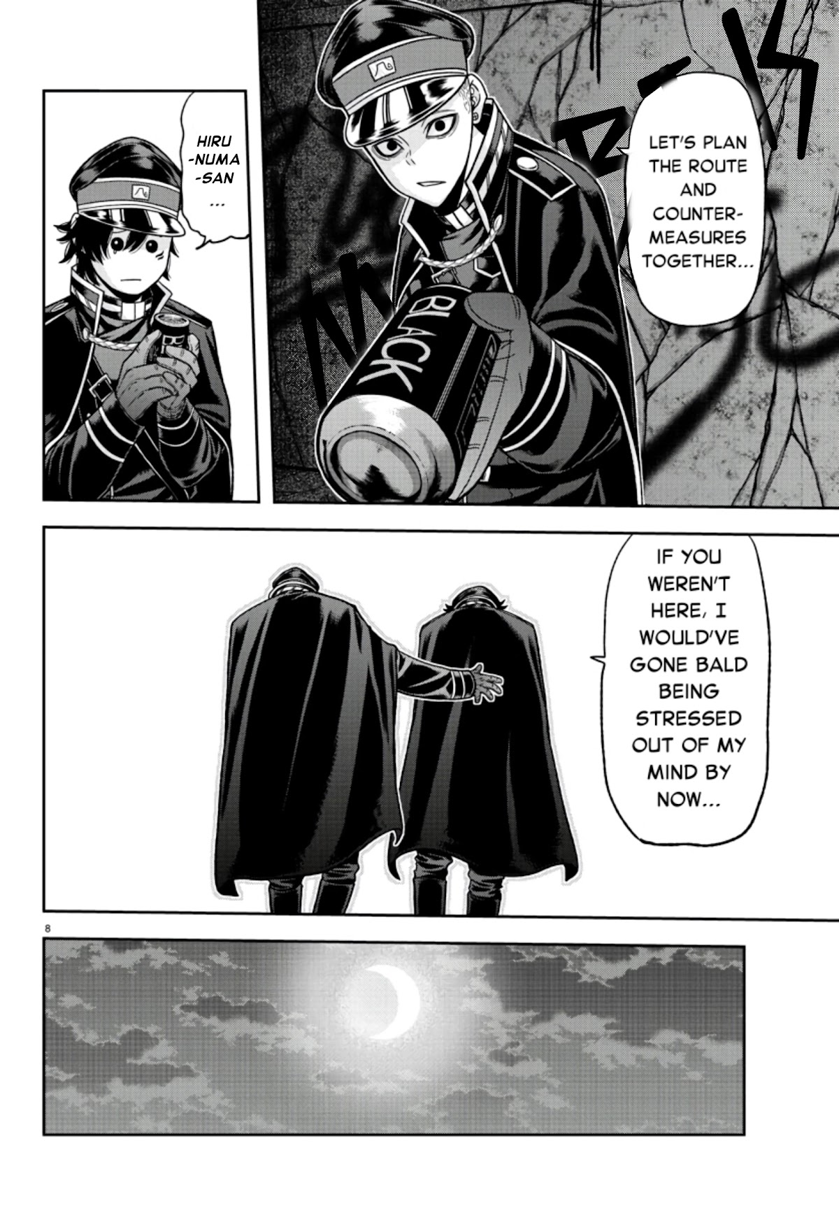 Tougen Anki Chapter 94 page 8 - Chapter 94: Night Flight