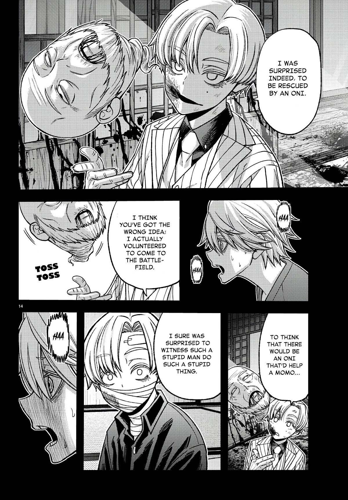 Tougen Anki Chapter 98 page 14 - Chapter 98: Todoroki's decision
