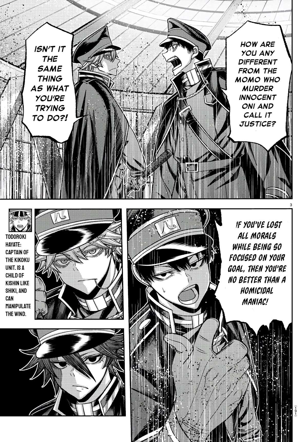 Tougen Anki Chapter 98 page 3 - Chapter 98: Todoroki's decision
