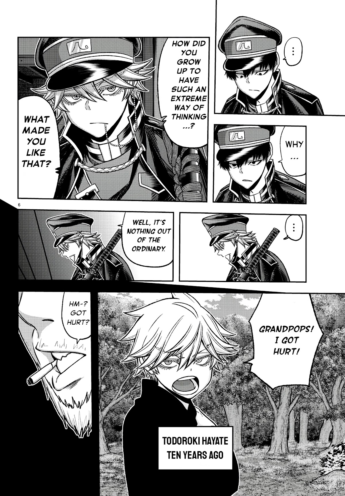 Tougen Anki Chapter 98 page 6 - Chapter 98: Todoroki's decision