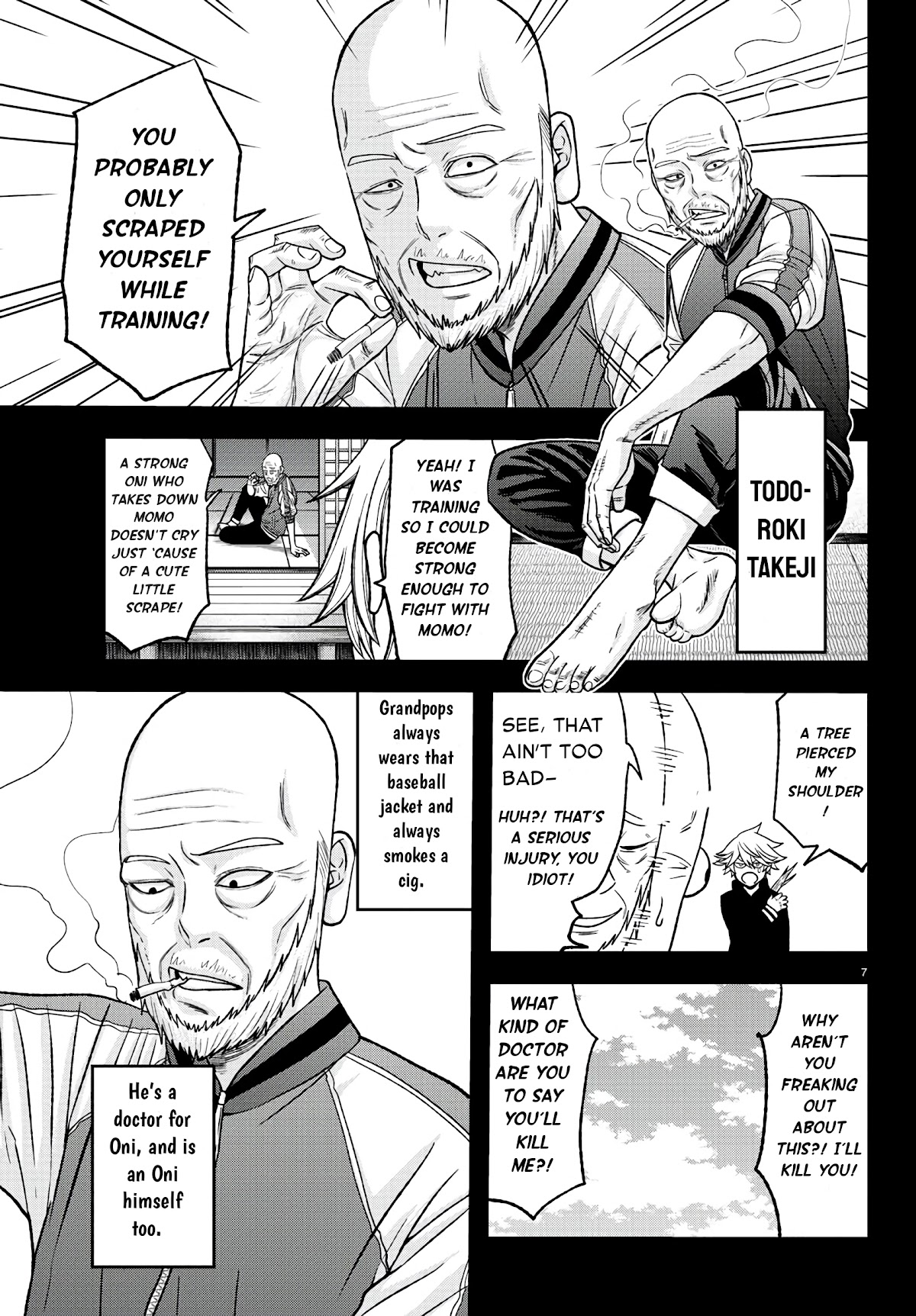 Tougen Anki Chapter 98 page 7 - Chapter 98: Todoroki's decision