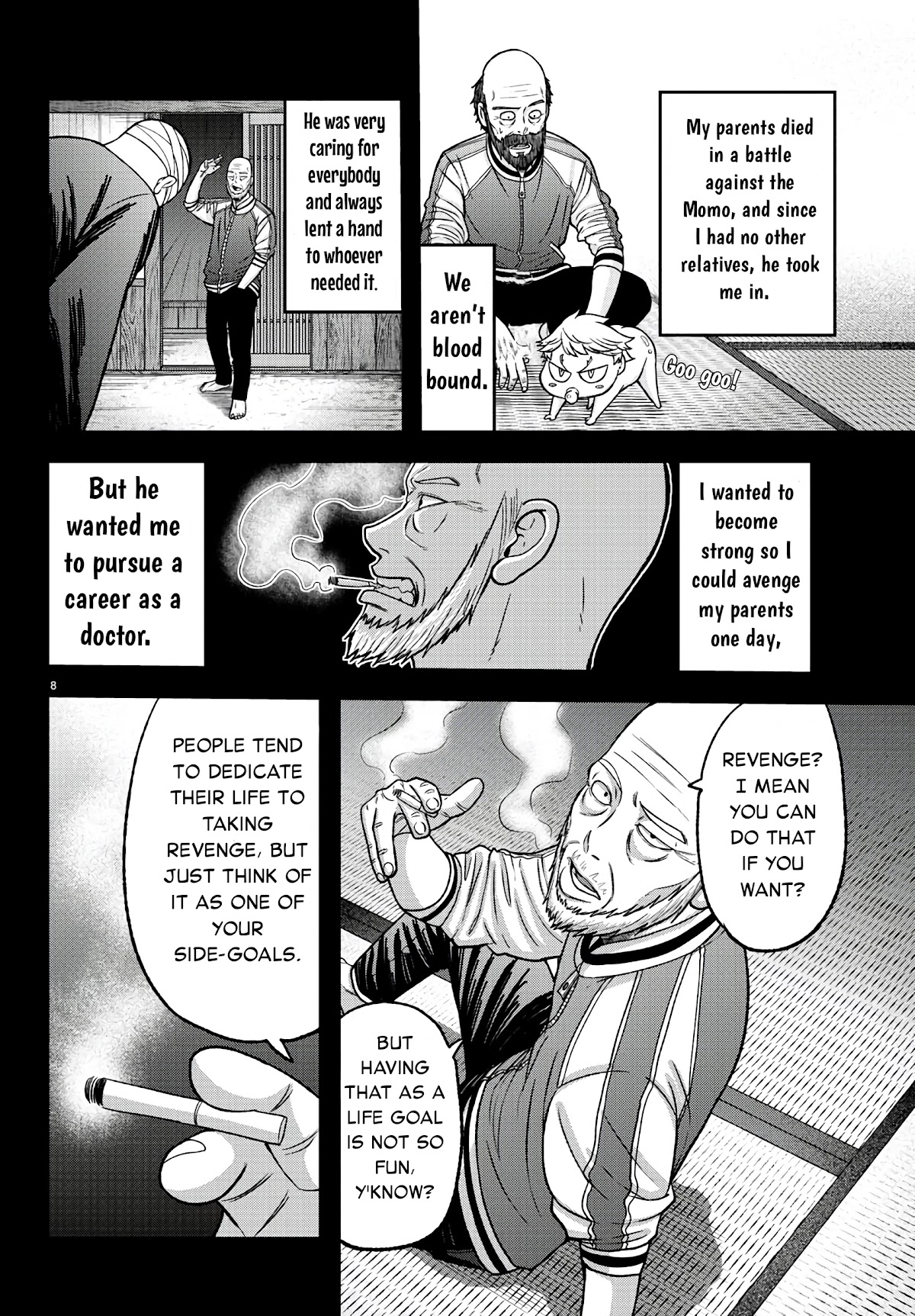 Tougen Anki Chapter 98 page 8 - Chapter 98: Todoroki's decision