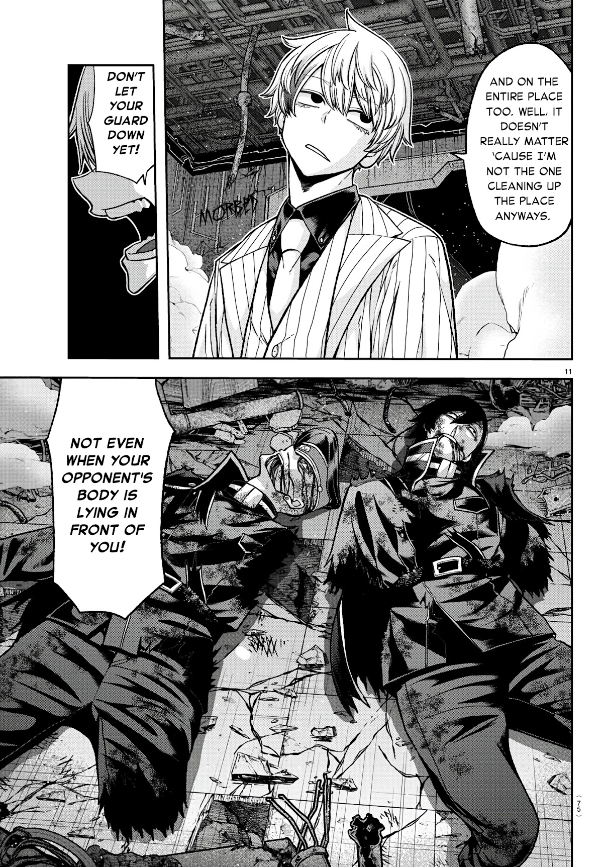 Tougen Anki Chapter 99 page 11 - Chapter 99: Extermination Complete