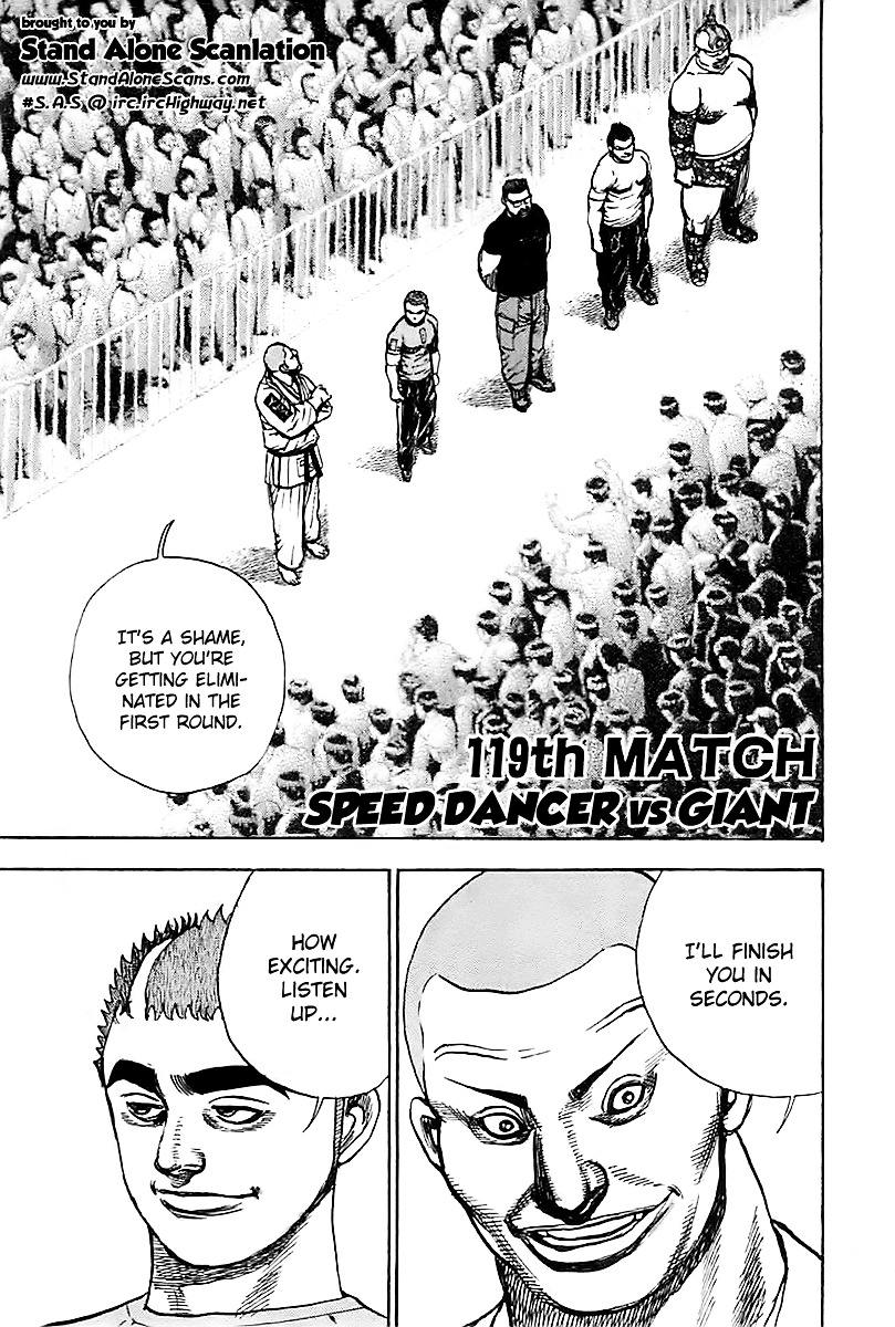 Tough Chapter 119 page 4 - Chapter 119 : 119th Match - Speed Dancer vs Giant