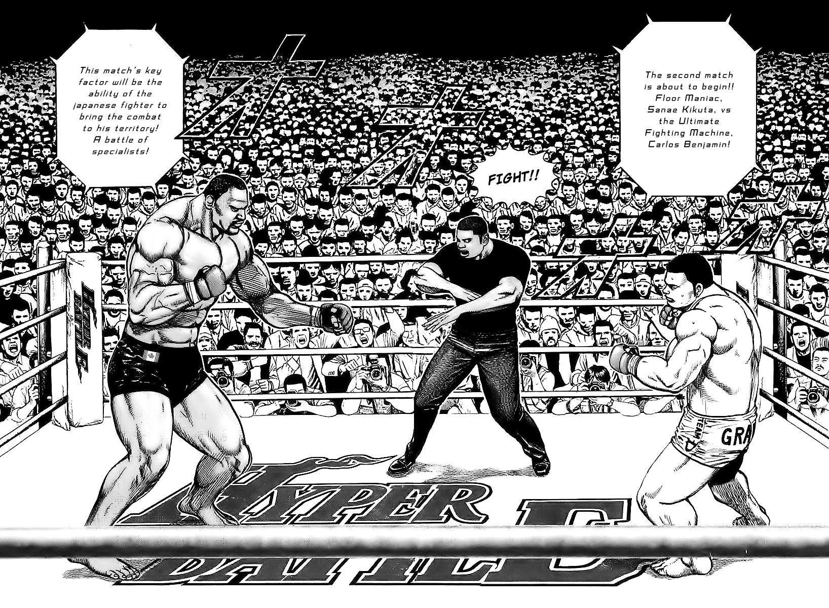 Tough Chapter 120 page 14 - Chapter 120 : 120th Match - Kikuta's Anxiety