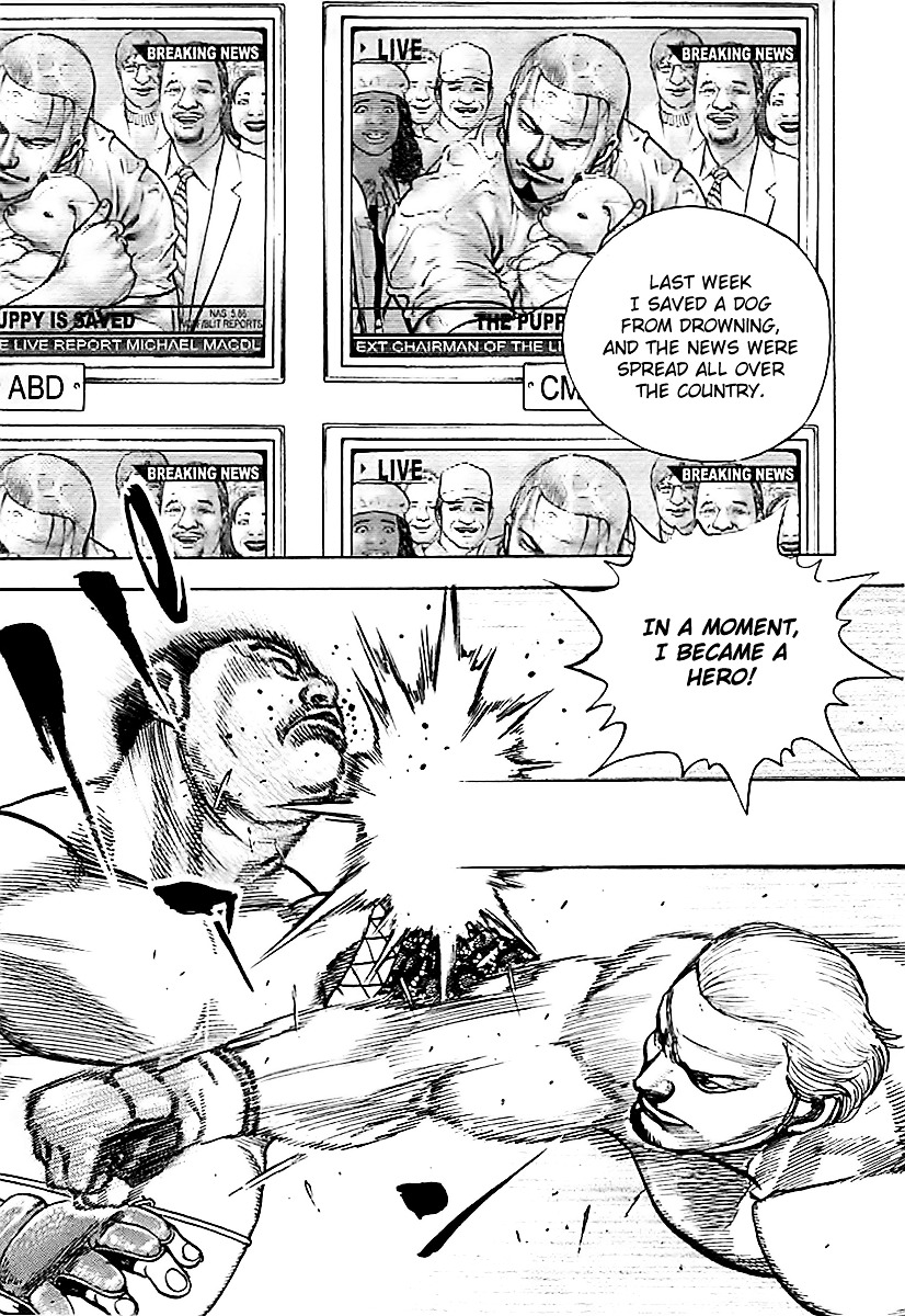 Tough Chapter 125 page 12 - Chapter 125 : 125th Match - American Hero