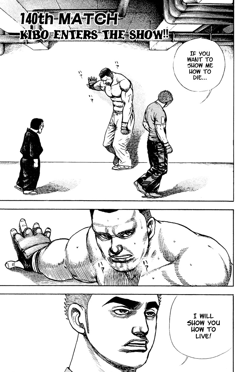 Tough Chapter 140 page 2 - Chapter 140 : 140th Match - Kibo Enters The Show!!