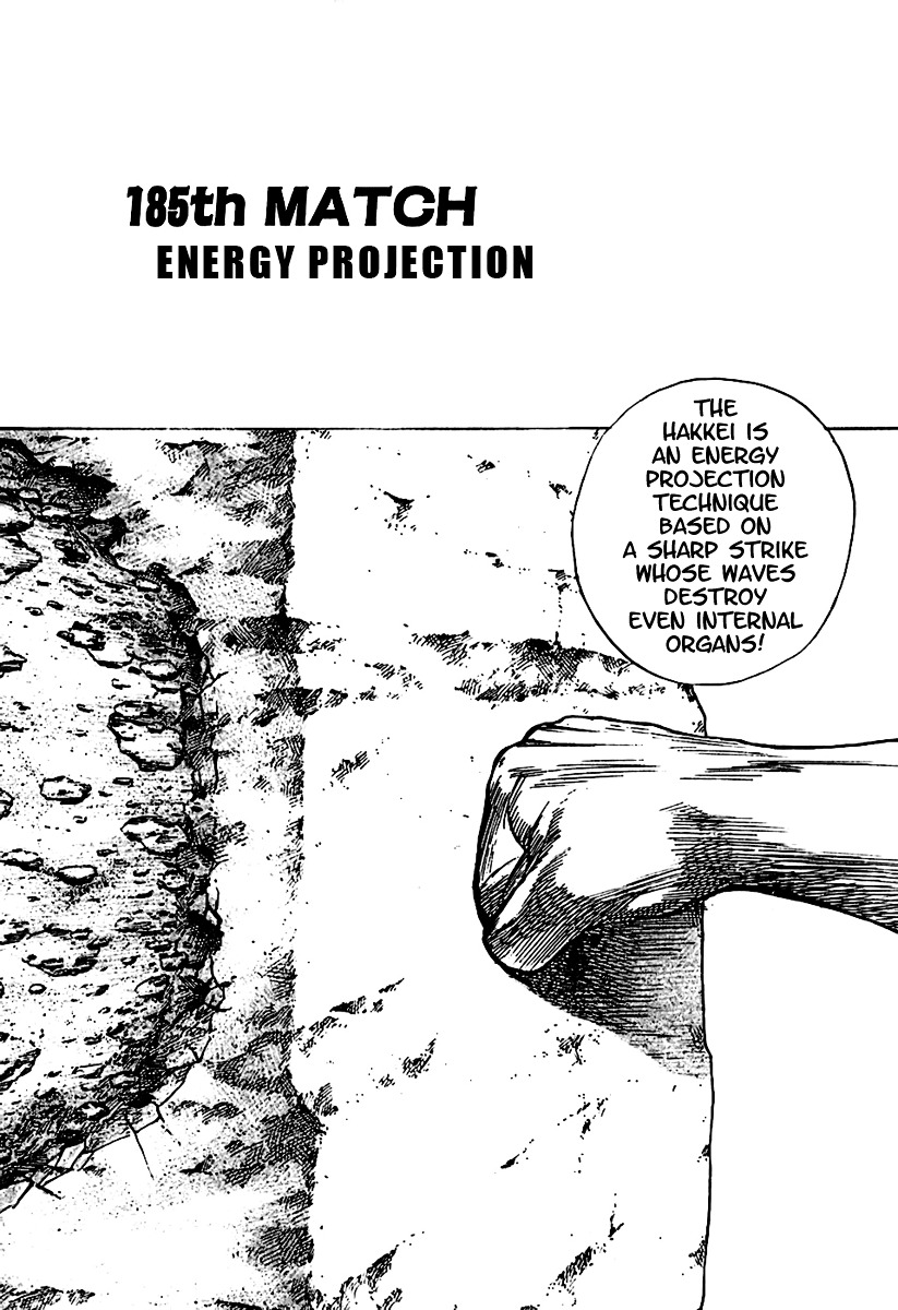 Tough Chapter 185 page 6 - Chapter 185 : 185th Match - Energy Projection