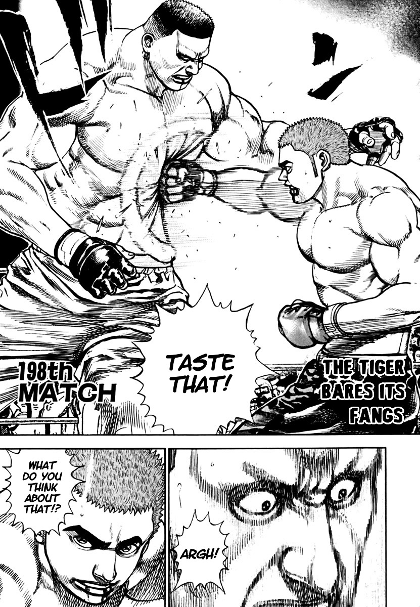 Tough Chapter 198 page 2 - Chapter 198 : 198th Match - The Tiger Bares Its Fangs