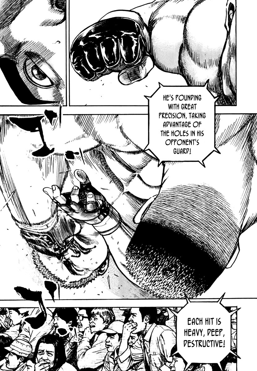 Tough Chapter 199 page 14 - Chapter 199 : 199th Match - Kiryu's Ironic Smile