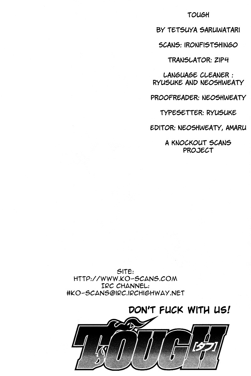 Tough Chapter 20 page 22 - Chapter 20 : 20th Match - The Way of Hagyuu