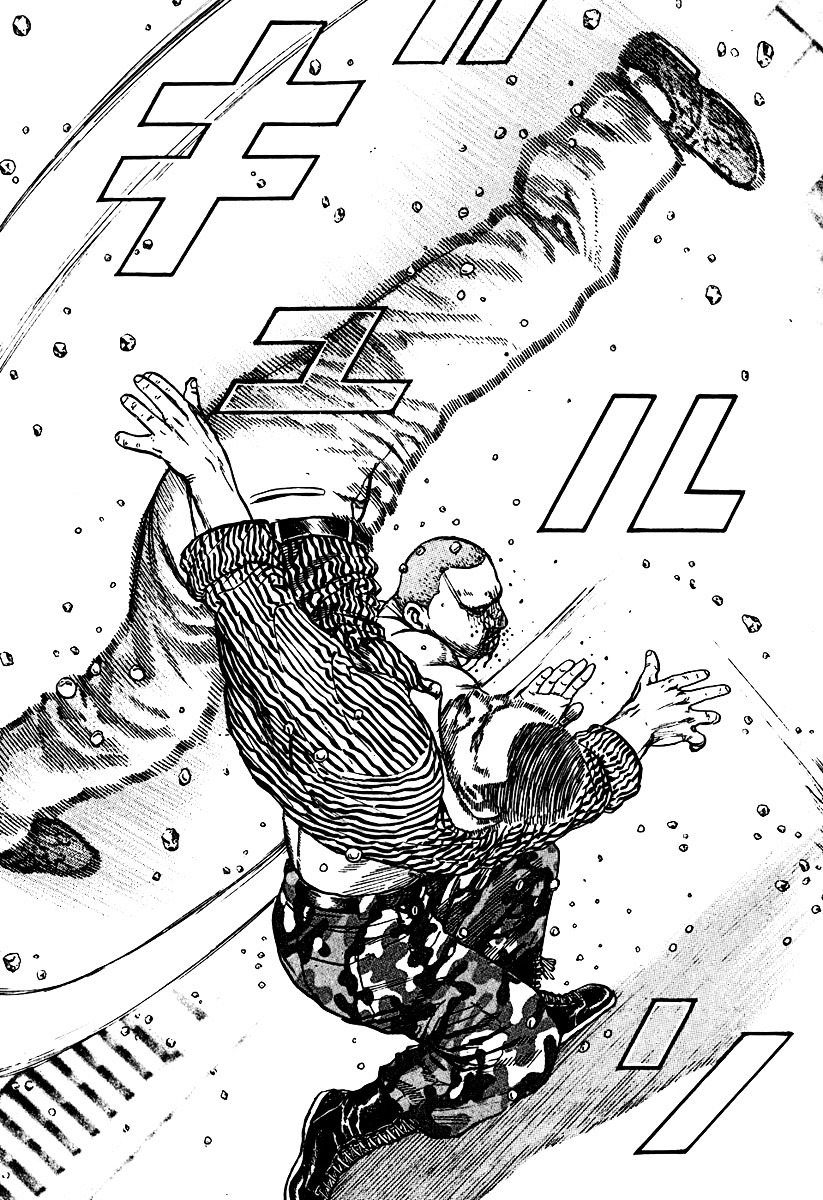 Tough Chapter 208 page 14 - Chapter 208 : 208th Match - The Heir of Nadashinkage ⑤ "Iron" Kiba's P...