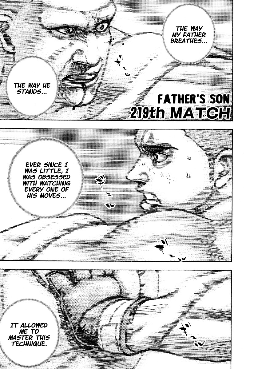 Tough Chapter 219 page 2 - Chapter 219 : 219h Match - Father's Son