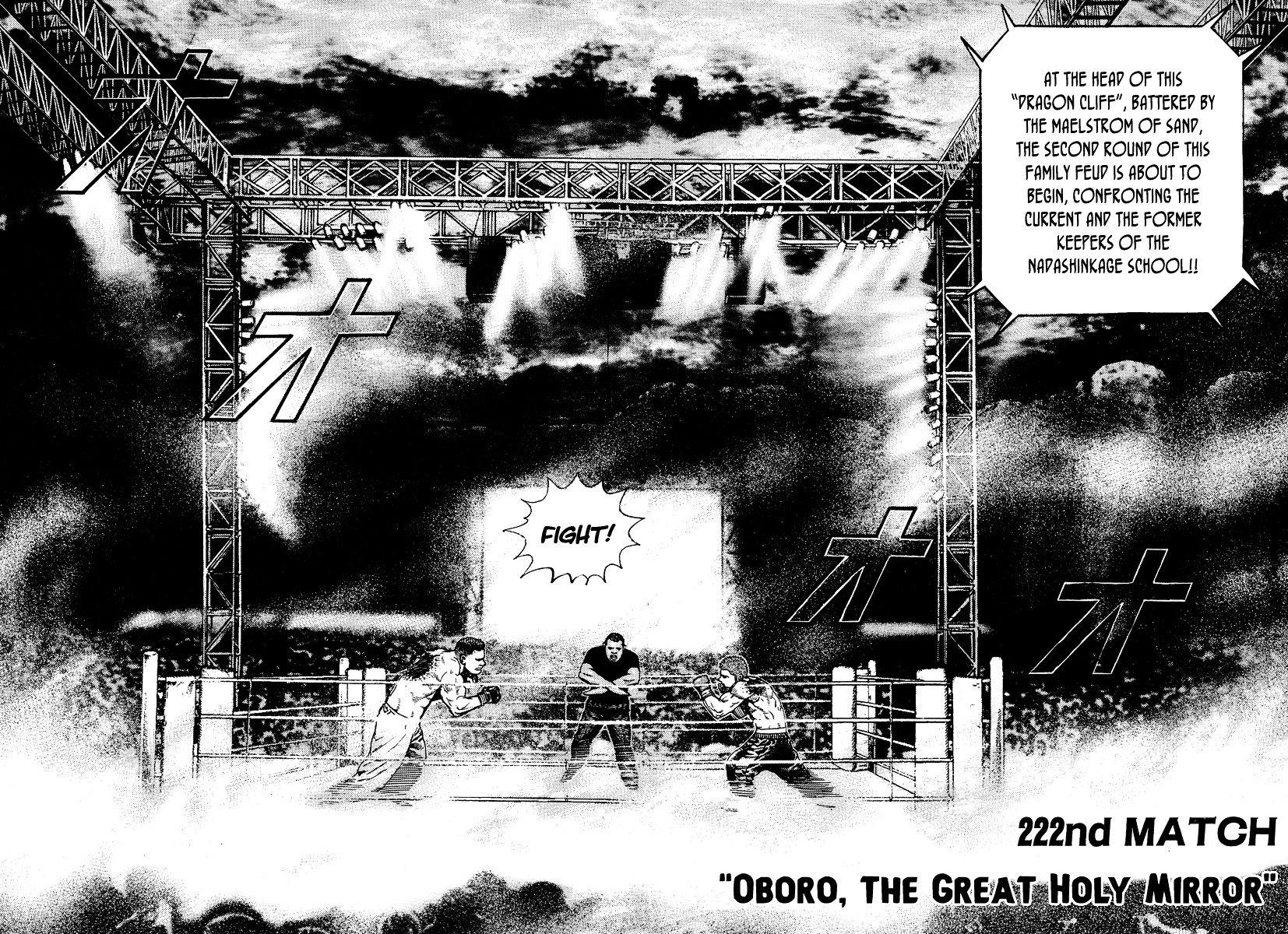 Tough Chapter 222 page 3 - Chapter 222 : 222nd Match - Oboro, The Great Holy Mirror