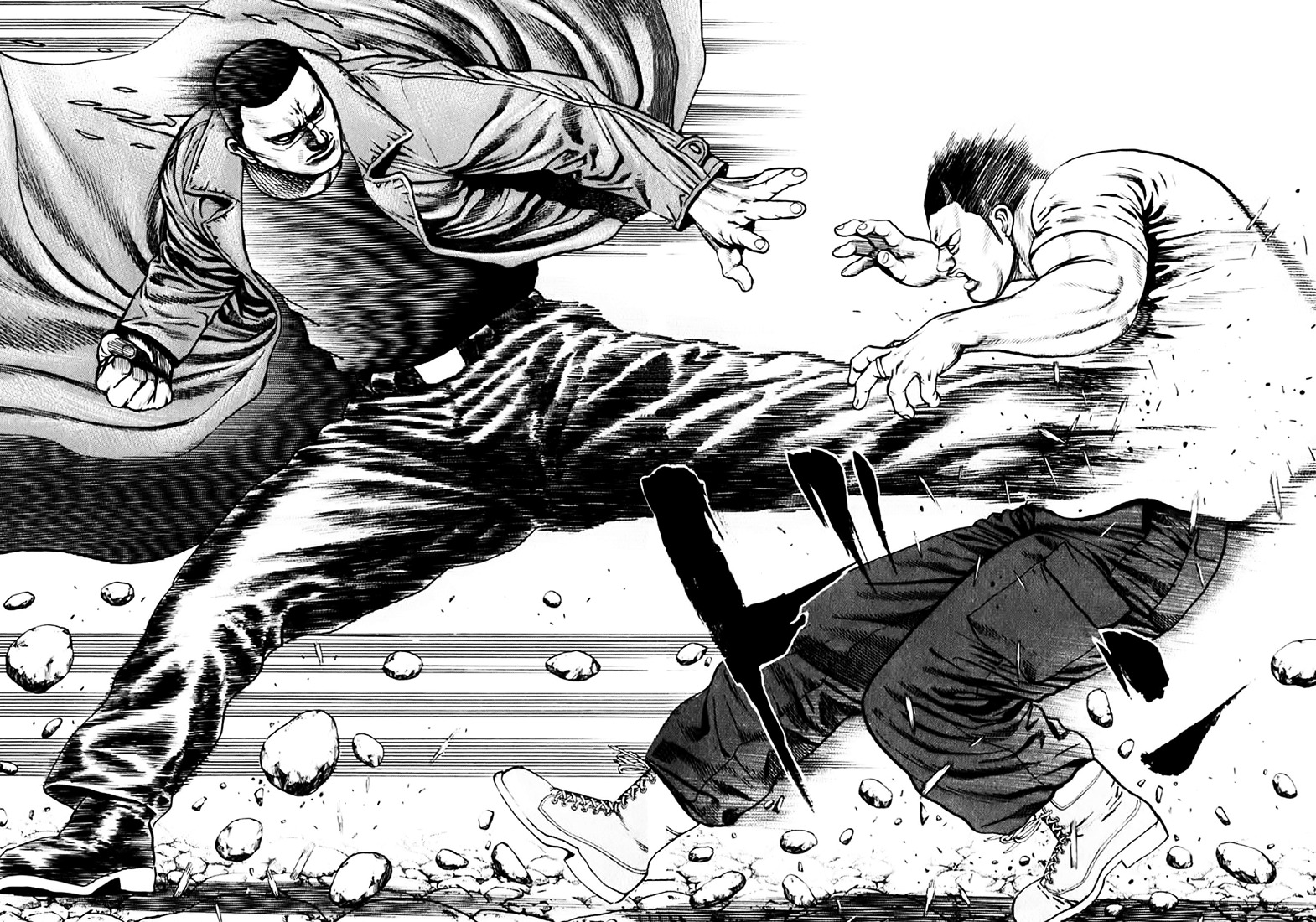 Tough Chapter 38 page 14 - Chapter 38 : 38th Match - The Rancor of Hagyu